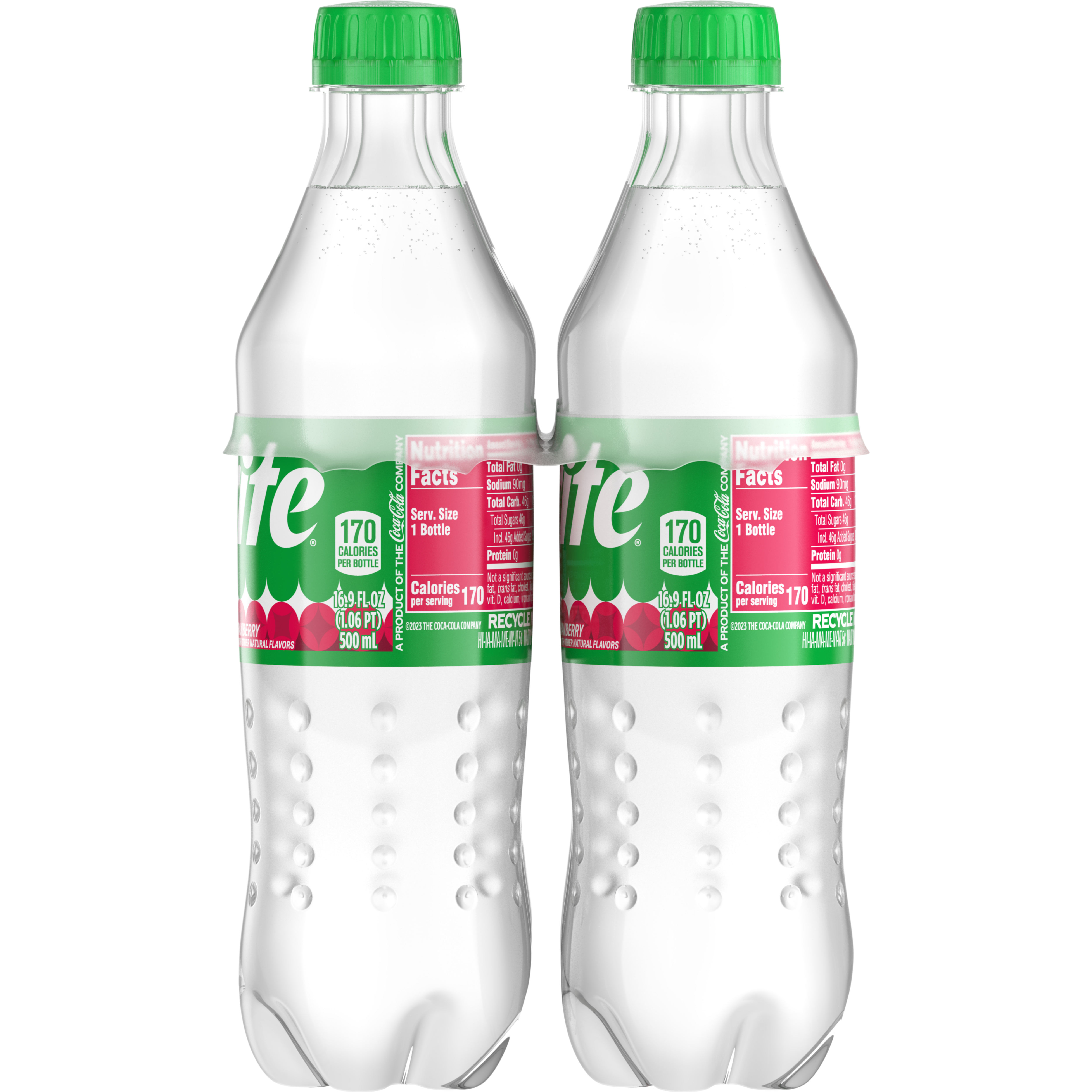 Sprite Winter Spiced Cranberry, Lemon-Lime and Cranberry Flavored