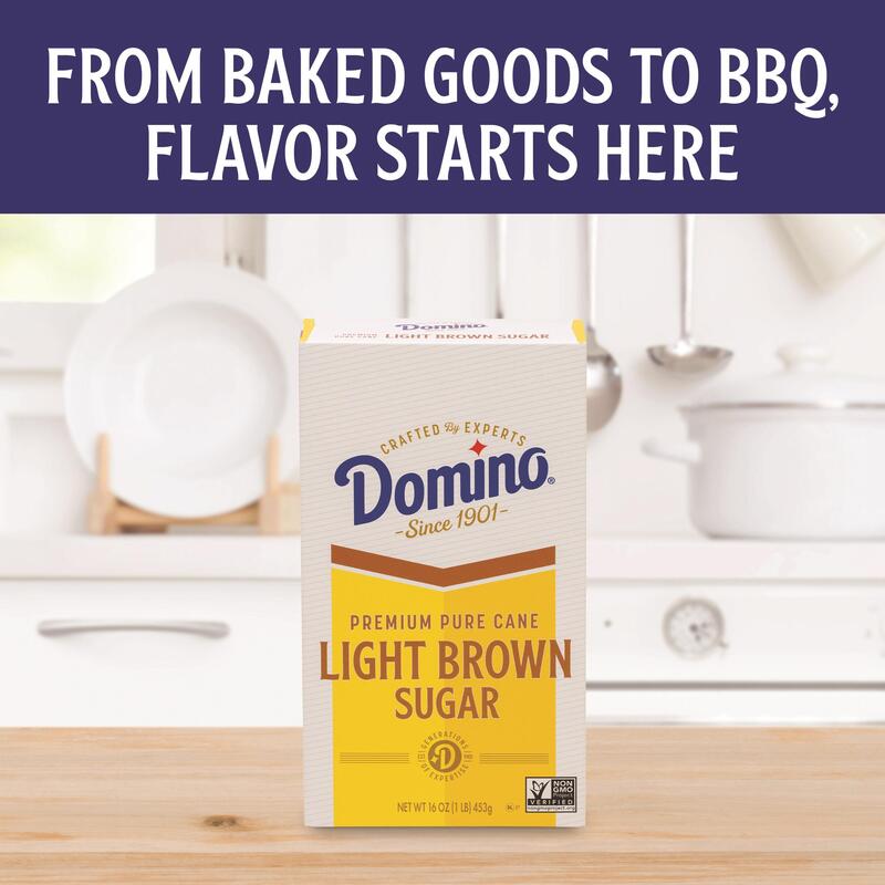 Domino Premium Pure Cane Light Brown Sugar 1 lb | Giant Eagle