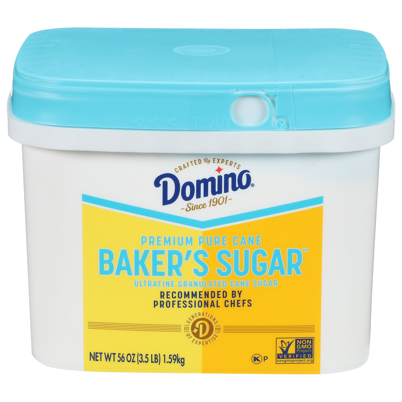Domino Pure Cane Ultrafine Granulated Baker's Sugar™ Tub | Giant