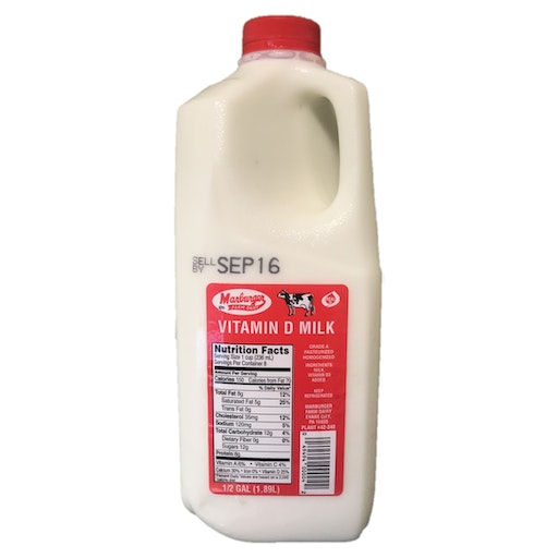 Marburger Farm Dairy Inc Skim Milk Half Gallon | Giant Eagle
