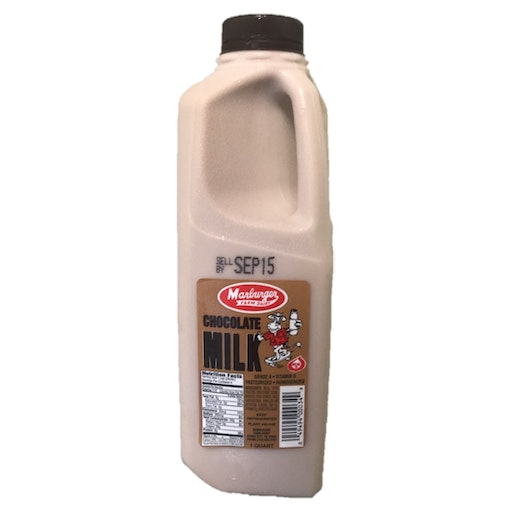 スターリミルク MPC 在庫5 Marburger Farm Dairy Inc Whole Chocolate Milk Quart | Giant Eagle