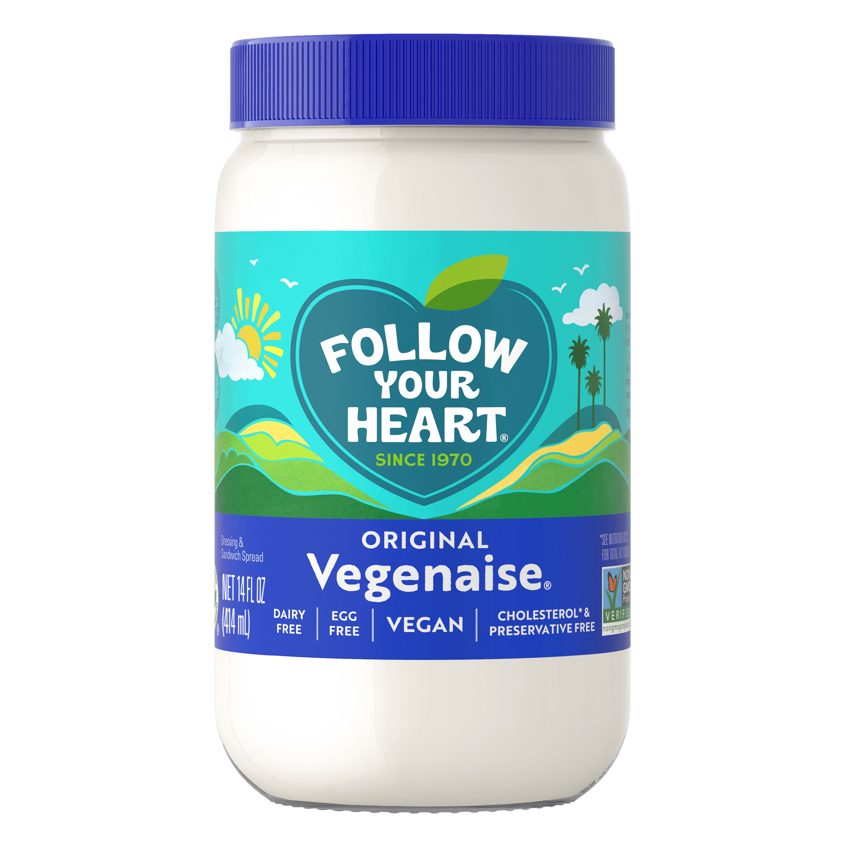 Follow Your Heart Vegenaise, Original, Dairy Free, Egg Free, Non