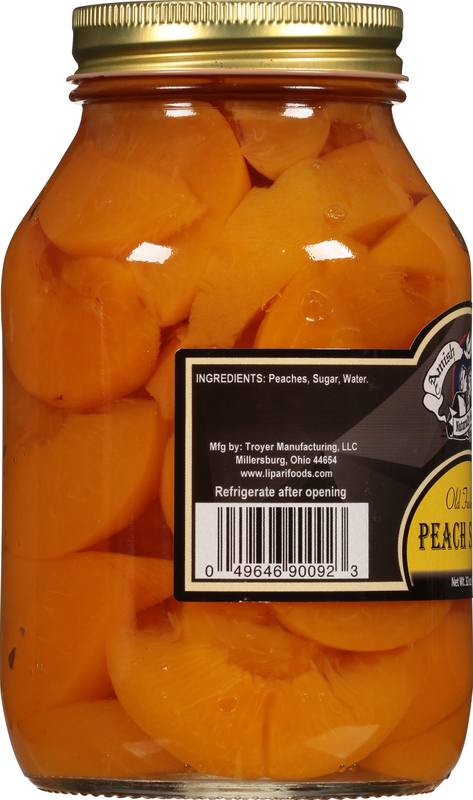 Amish Wedding Peach Slices, Old Fashioned | Giant Eagle | Because