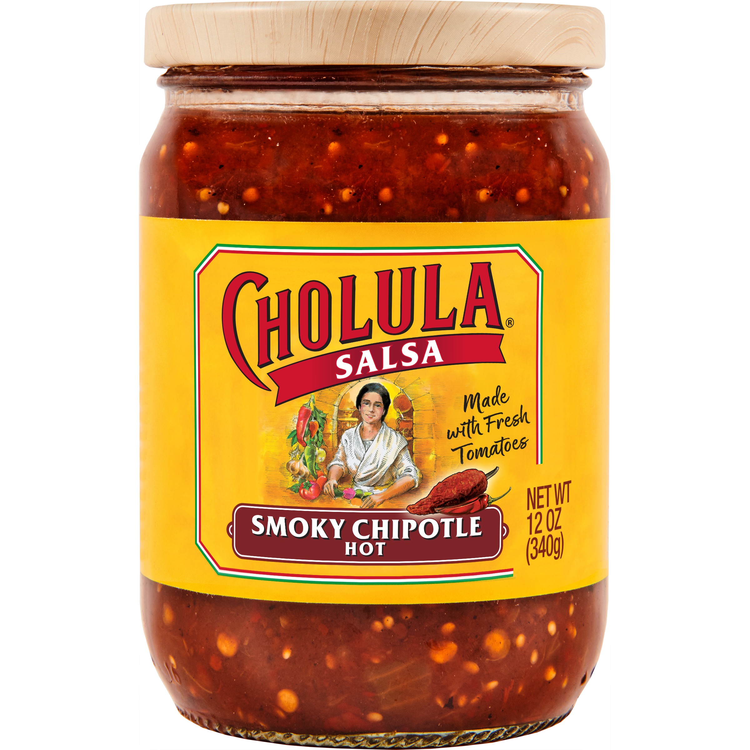 Cholula Smoky Chipotle - Hot Salsa, 12.0 oz | Giant Eagle