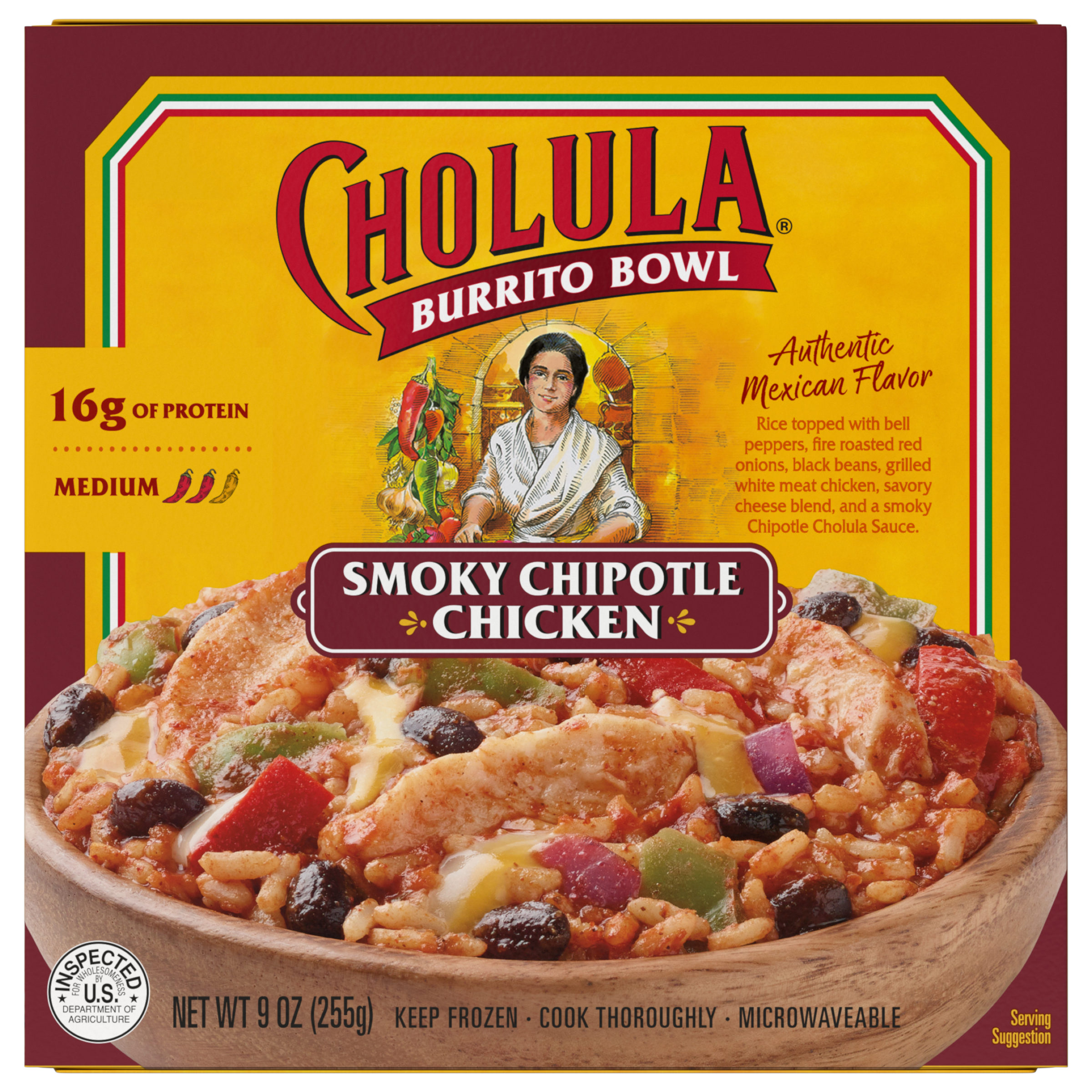 Cholula Chili Lime Carnitas Frozen Burrito Bowl, 8.5 oz | Giant