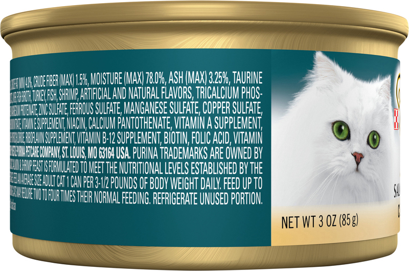 Purina Fancy Feast Salmon and Shrimp Feast Classic Grain Free Wet