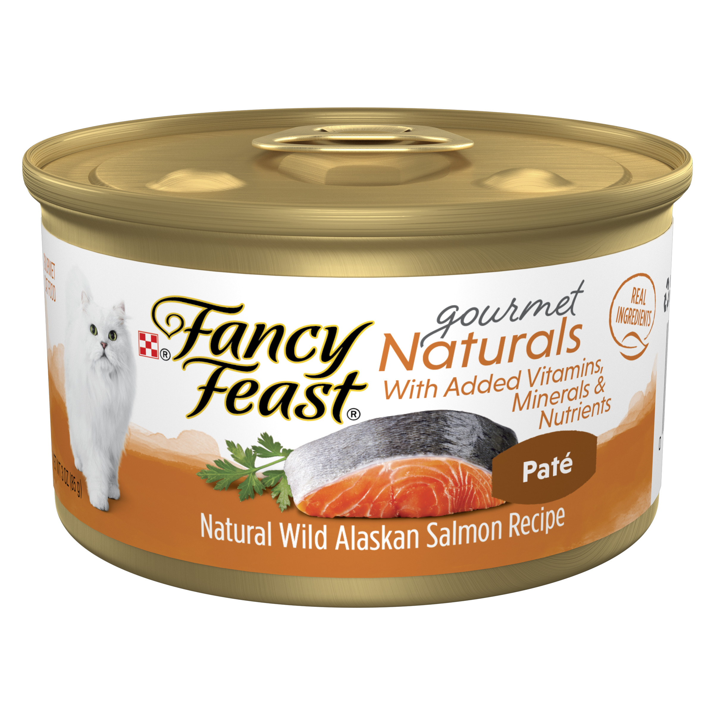 Purina Fancy Feast Grain Free Wet Cat Food Pate Gourmet Naturals
