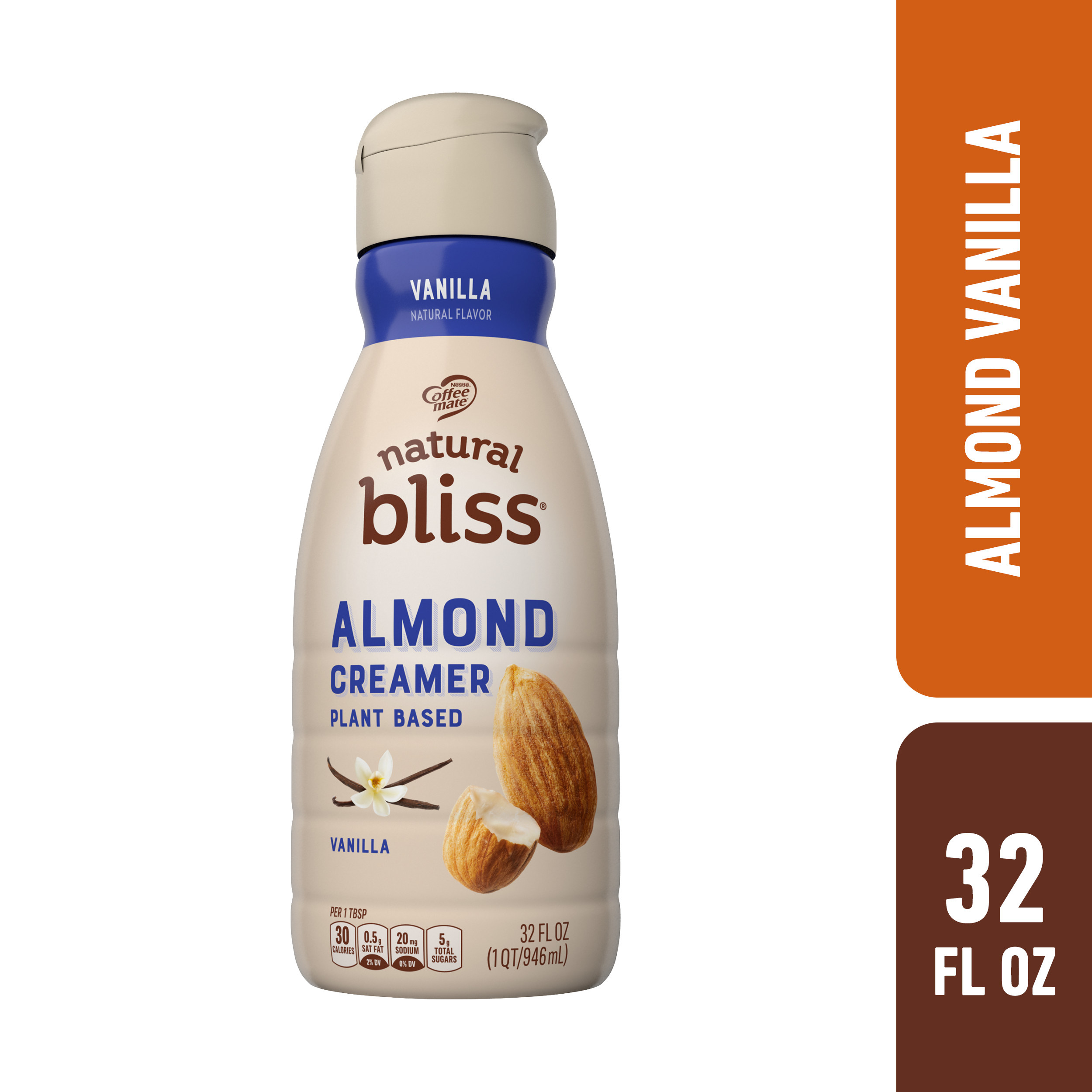 Coffee mate Natural Bliss Plant Based Vanilla Flavored Almond