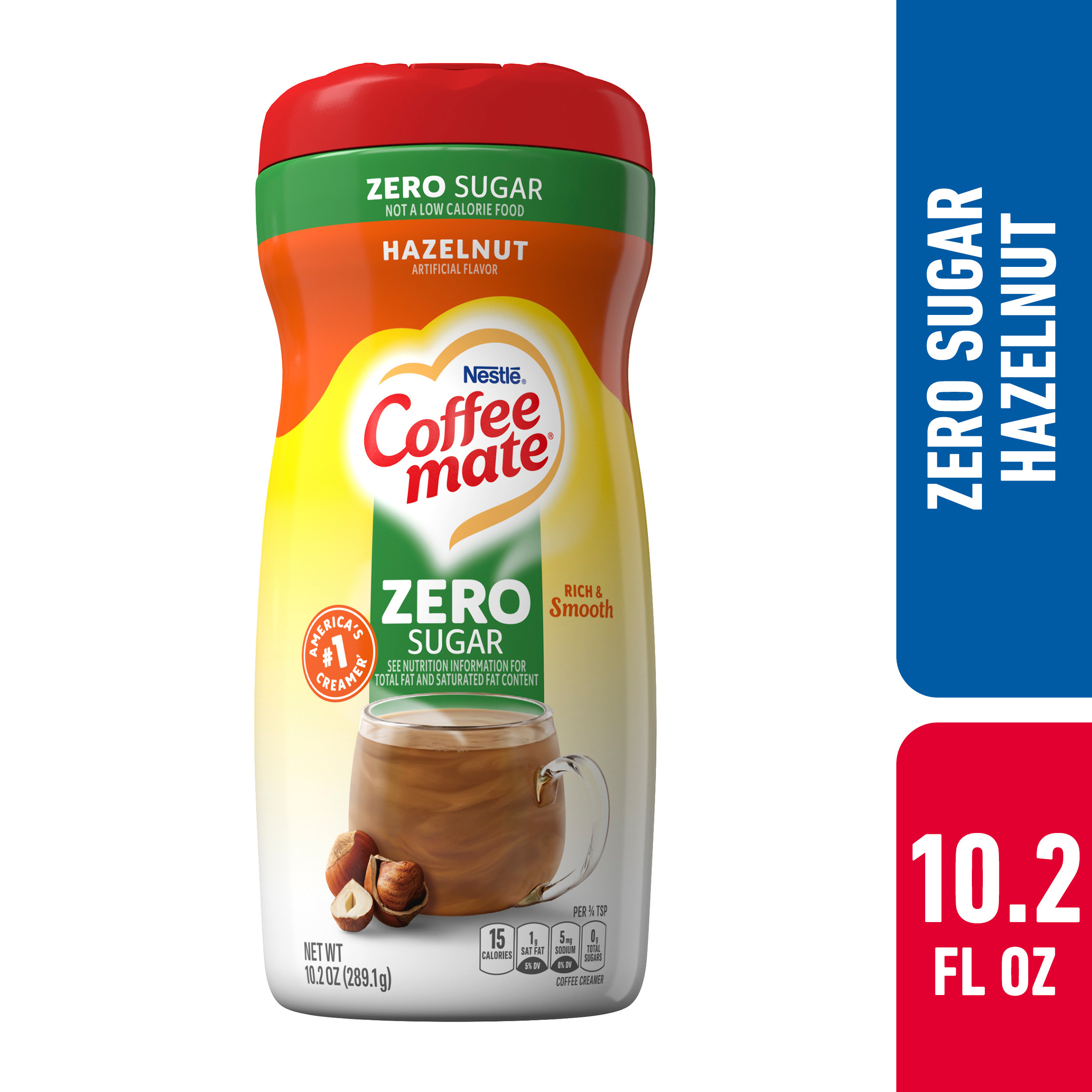 Nestle Coffee mate Zero Sugar Hazelnut Powder Coffee Creamer