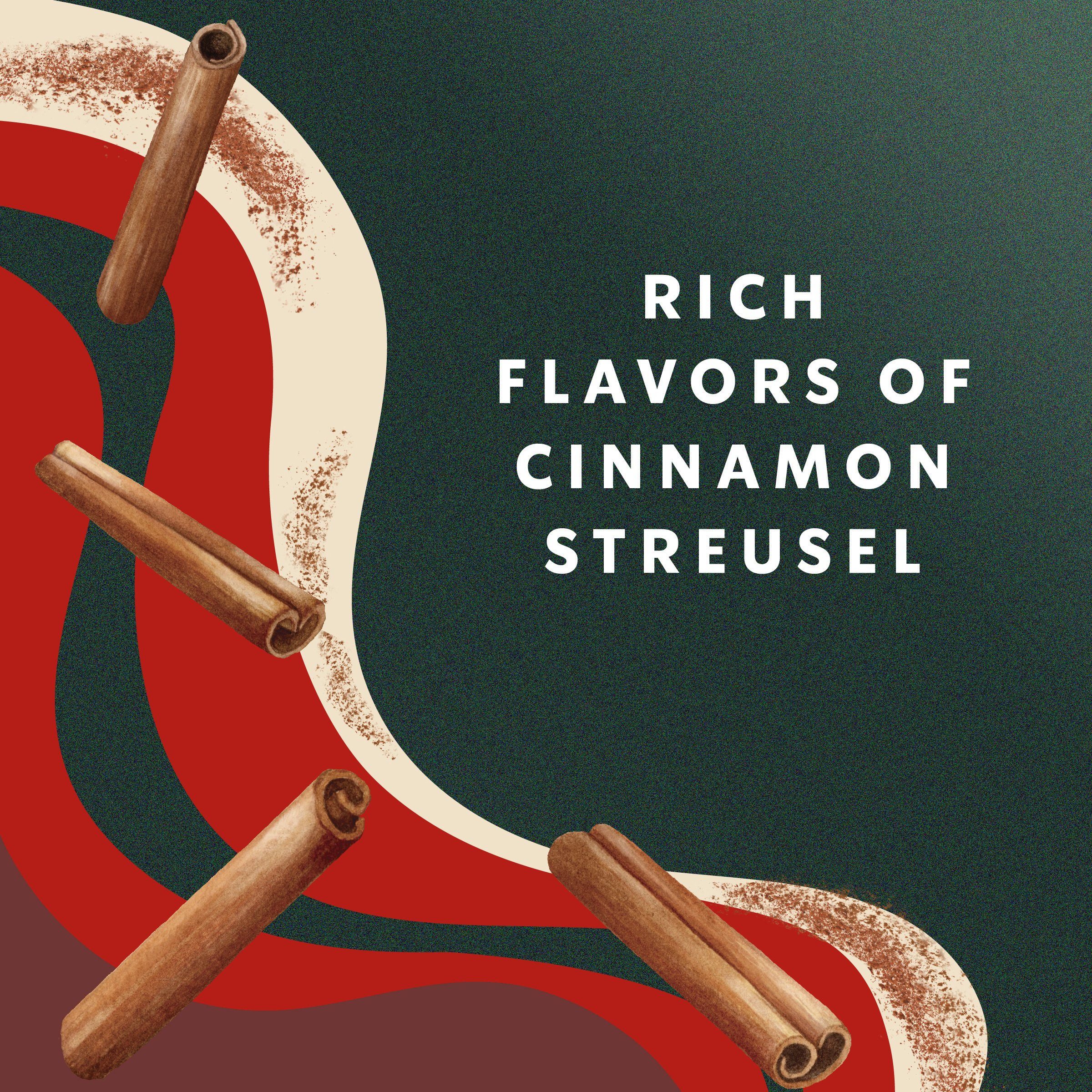 Starbucks Cinnamon Dolce Flavored Coffee Creamer, Inspired by