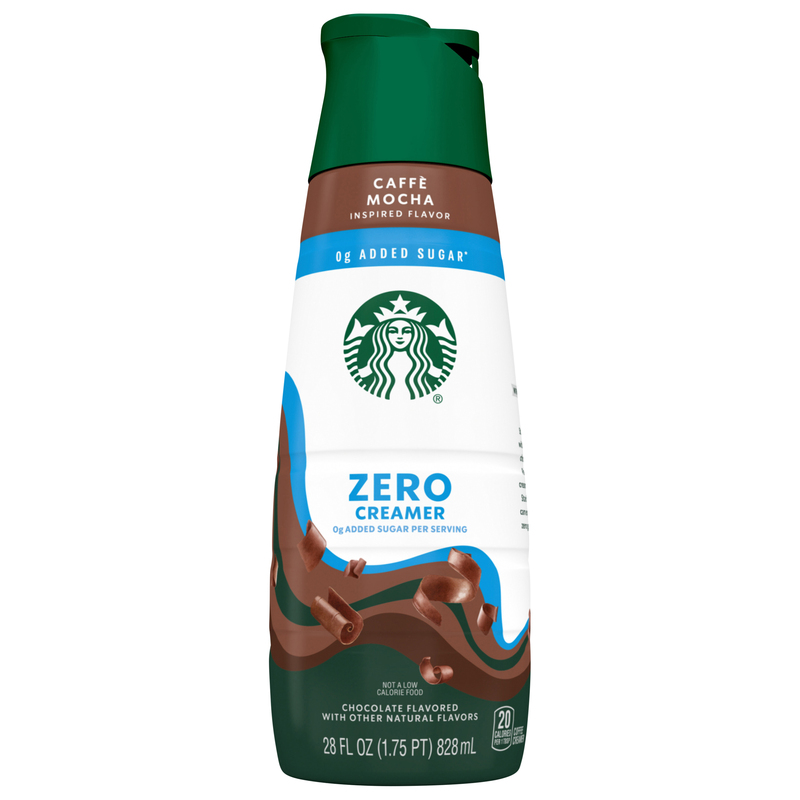 Starbucks Zero Sugar Chocolate Flavored Coffee Creamer, Inspired