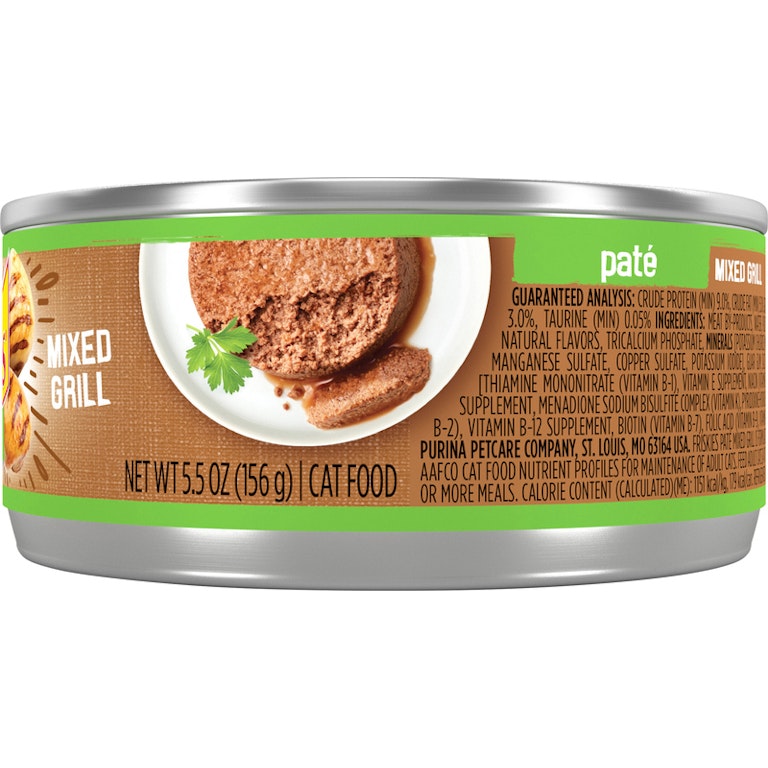 Purina Friskies Wet Cat Food Pate, Pate Mixed Grill Giant Eagle