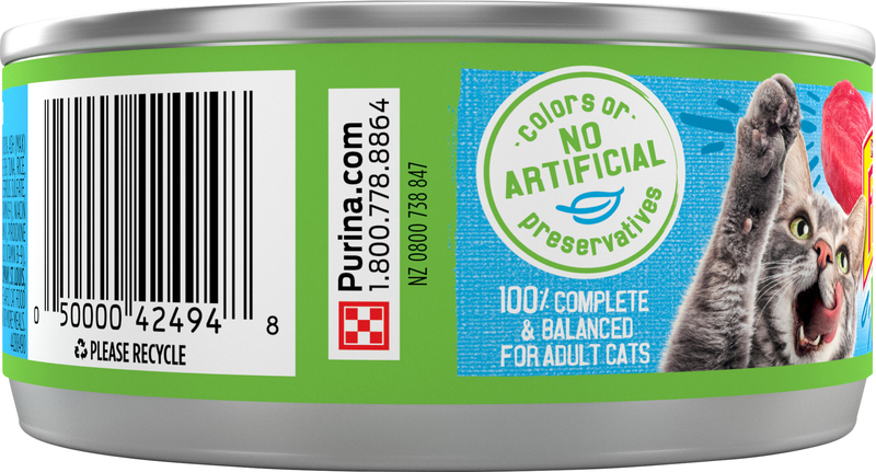 Purina Friskies Pate Wet Cat Food, Ocean Whitefish Tuna Dinner