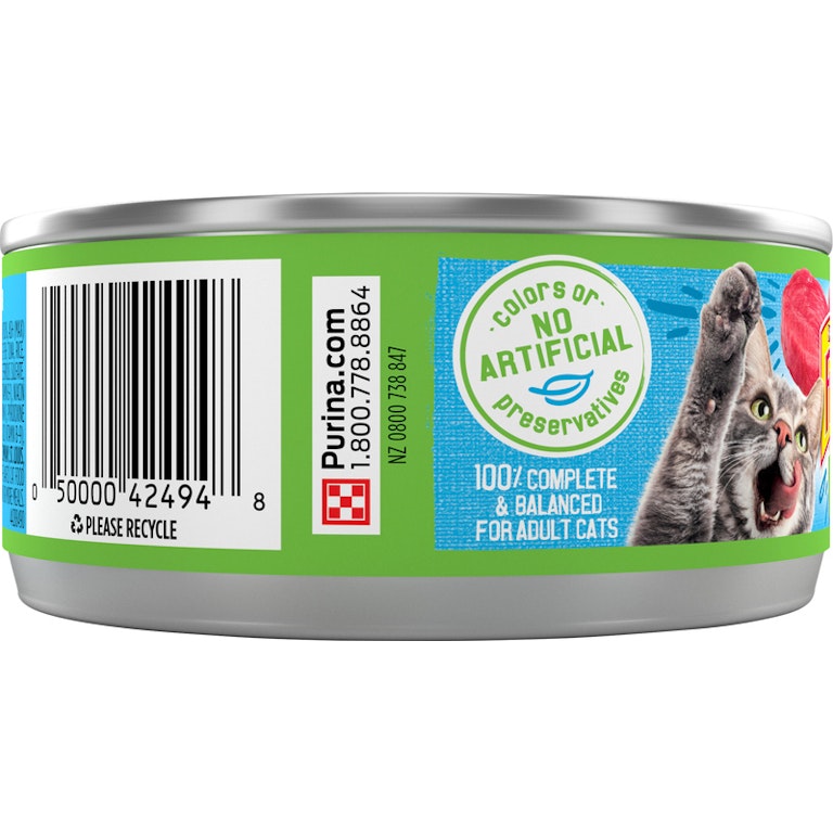 Purina Friskies Pate Wet Cat Food, Ocean Whitefish Tuna Dinner