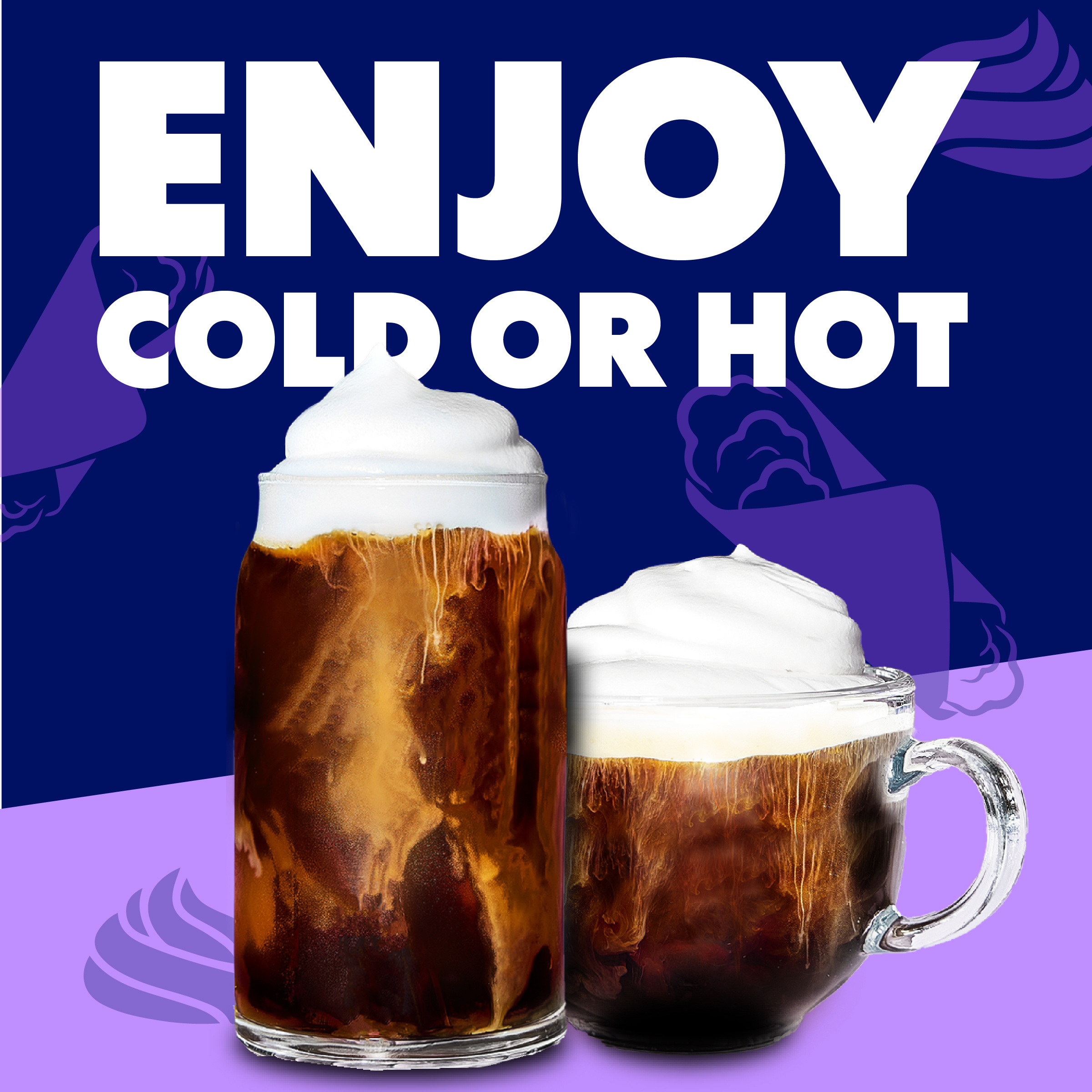 Coffee mate Italian Sweet Crème Flavored Cold Foam Creamer, Non