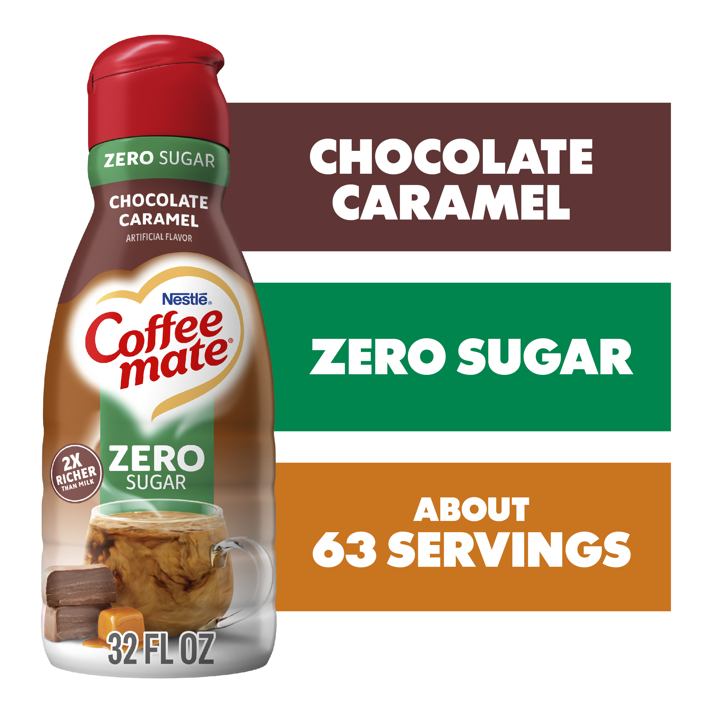 Coffee mate Italian Sweet Crème Flavored Coffee Creamer, Zero