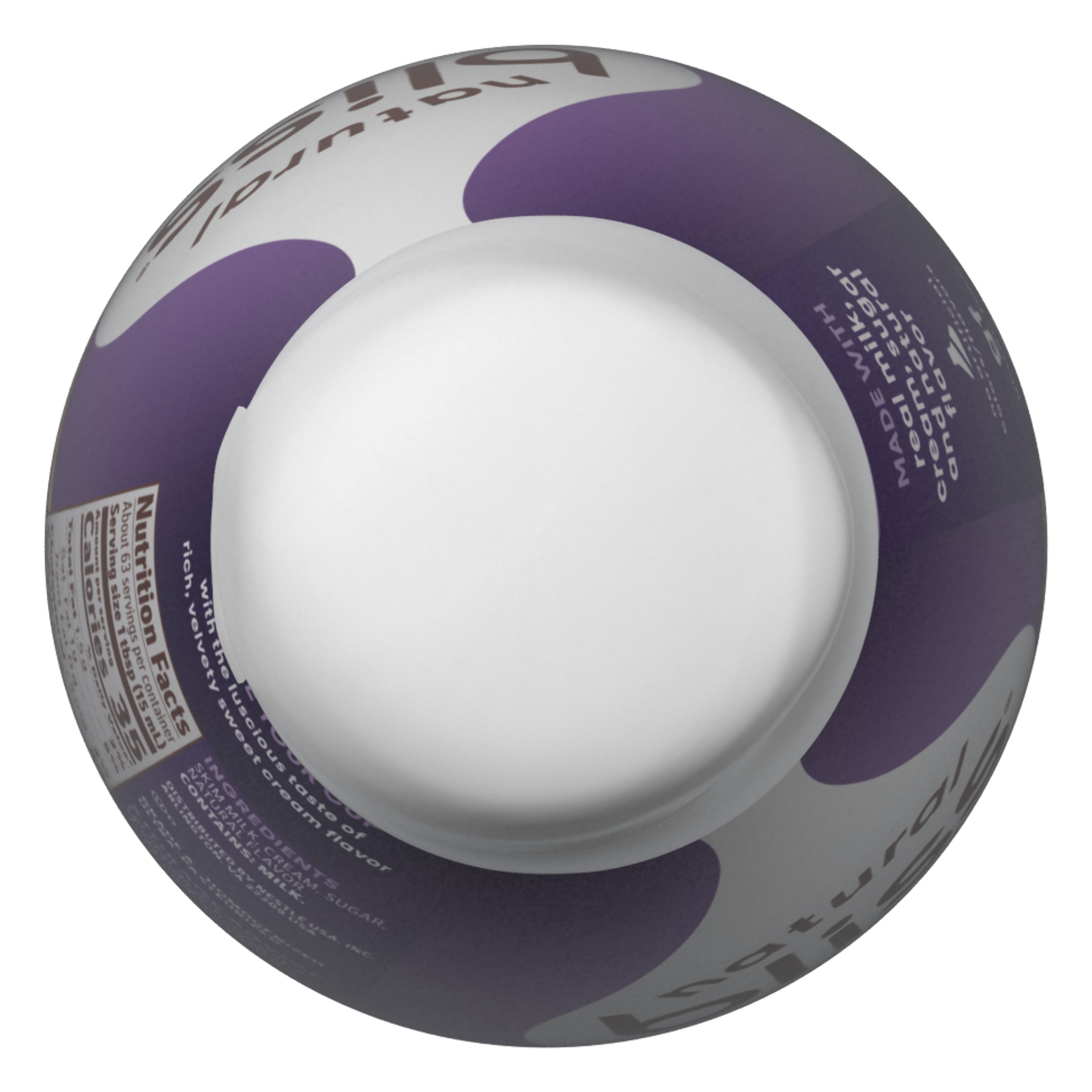 natural bliss Sweet Cream Flavored Creamer, Gluten Free Creamer