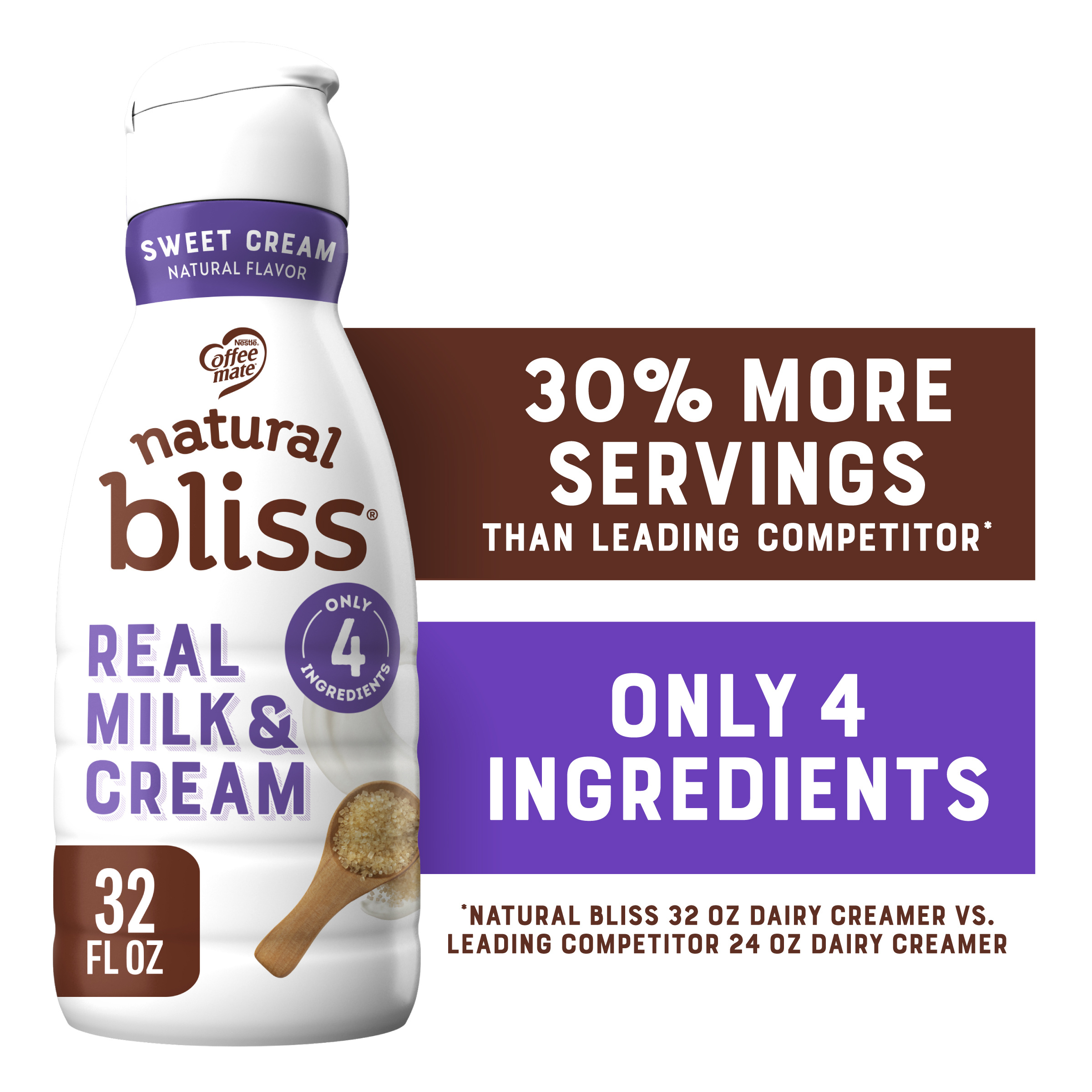 Natural Bliss Sweet Cream Liquid Coffee Creamer | Giant Eagle