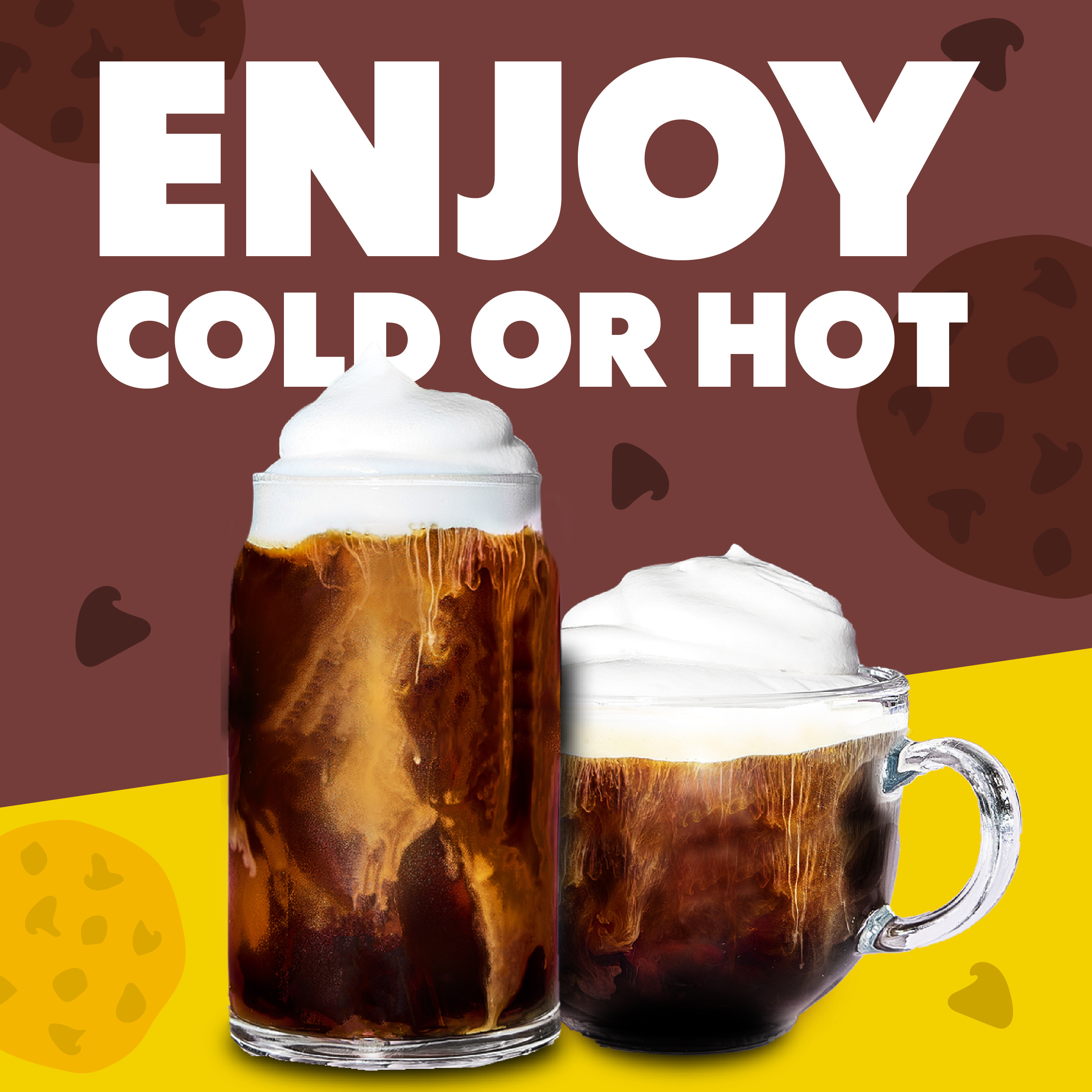 Coffee mate Brown Butter Chocolate Chip Cookie Flavored Cold Foam