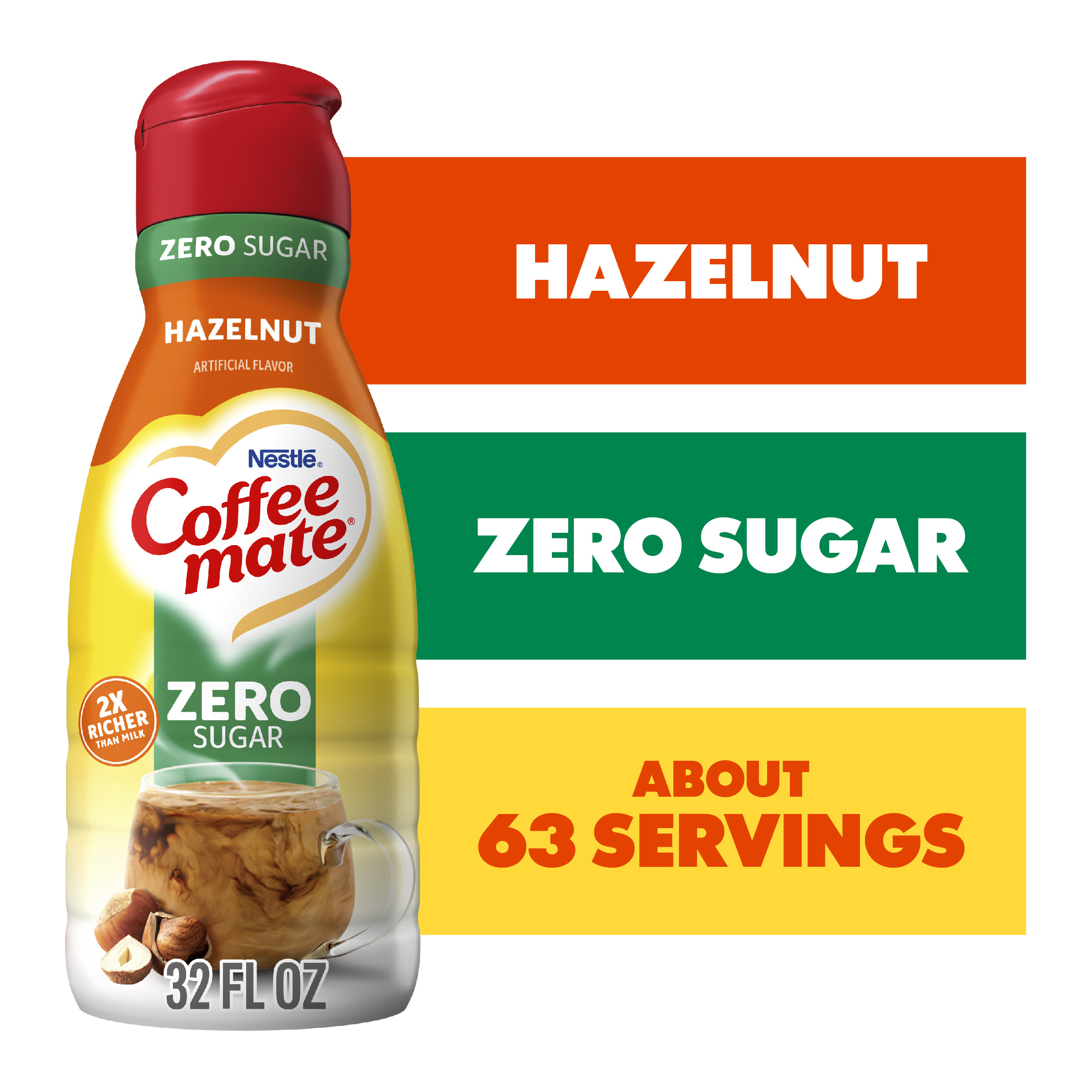 Coffee mate Peppermint Mocha Flavored Creamer, Non Dairy Zero
