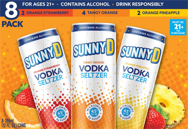 Sunny D Assorted Vodka Seltzer | Giant Eagle | Because It Matters
