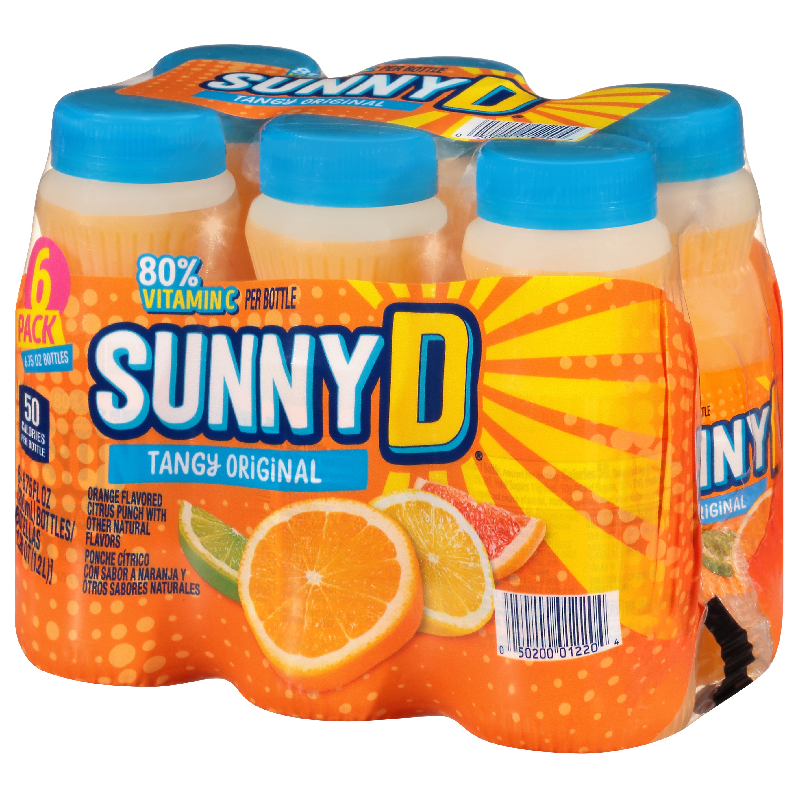 SUNNYD Tangy Original Orange Juice Drink, Count, FL OZ