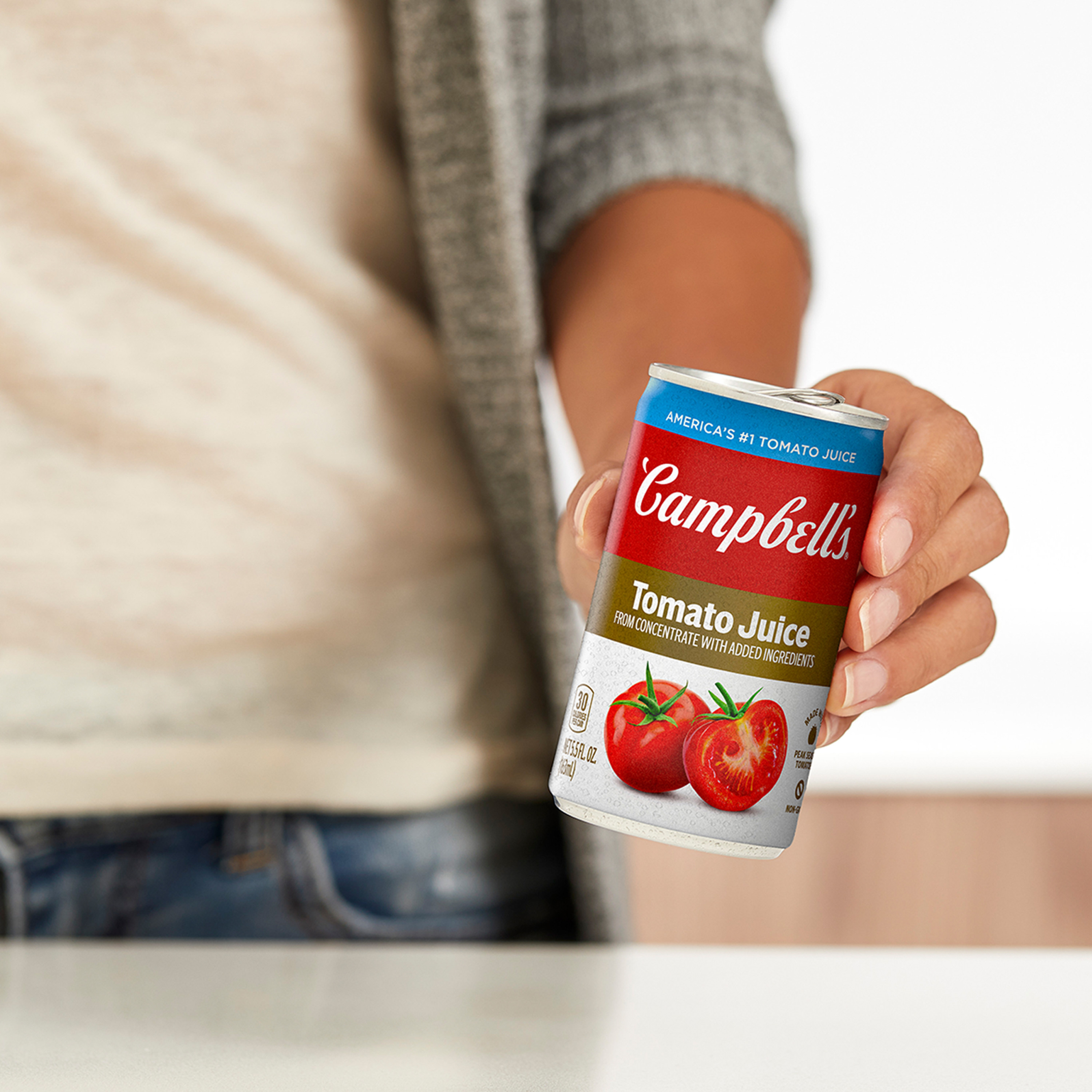 Campbell's 100% Tomato Juice, 5.5 fl oz Can (6 Pack) | Giant Eagle