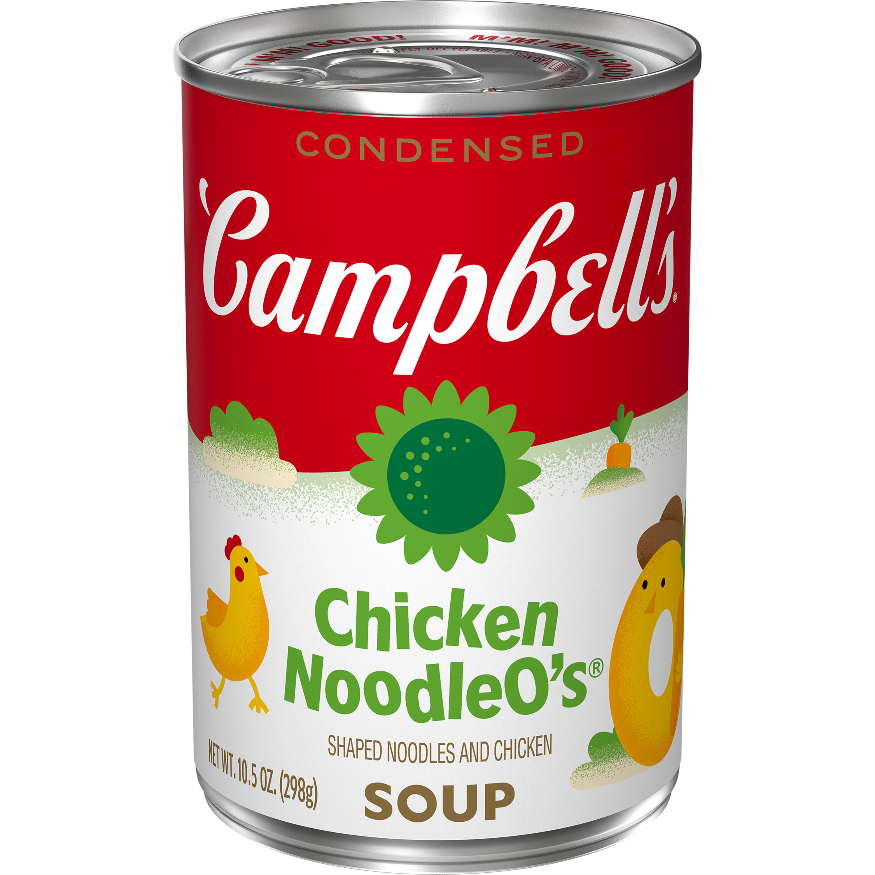 Campbell's Condensed Kids Chicken NoodleO's Soup, 10.5 oz Can