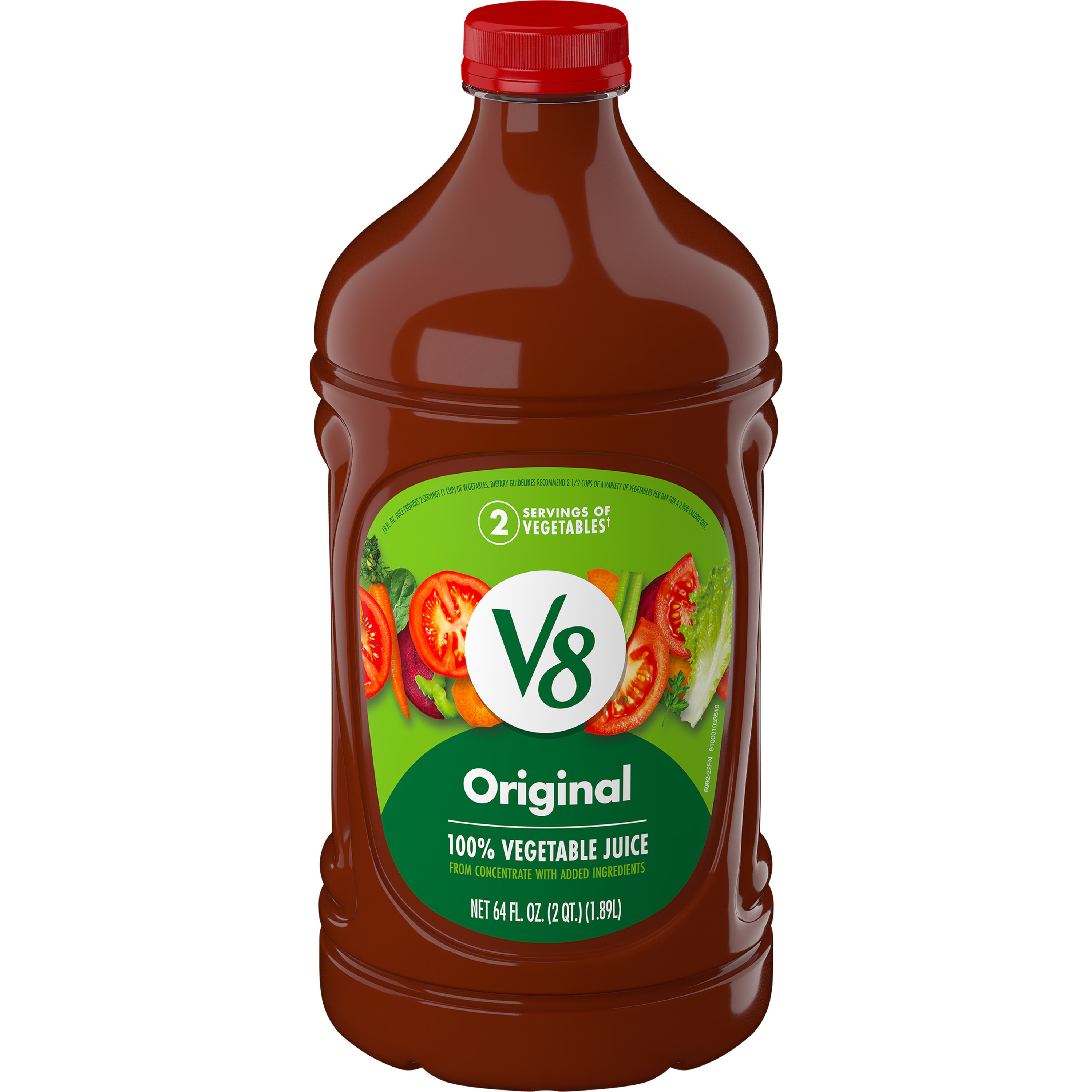 ♪SPICY♪ V8 Spicy Hot Tomato Veggie Vegetable Juice, 5.5 fl oz Can, 8