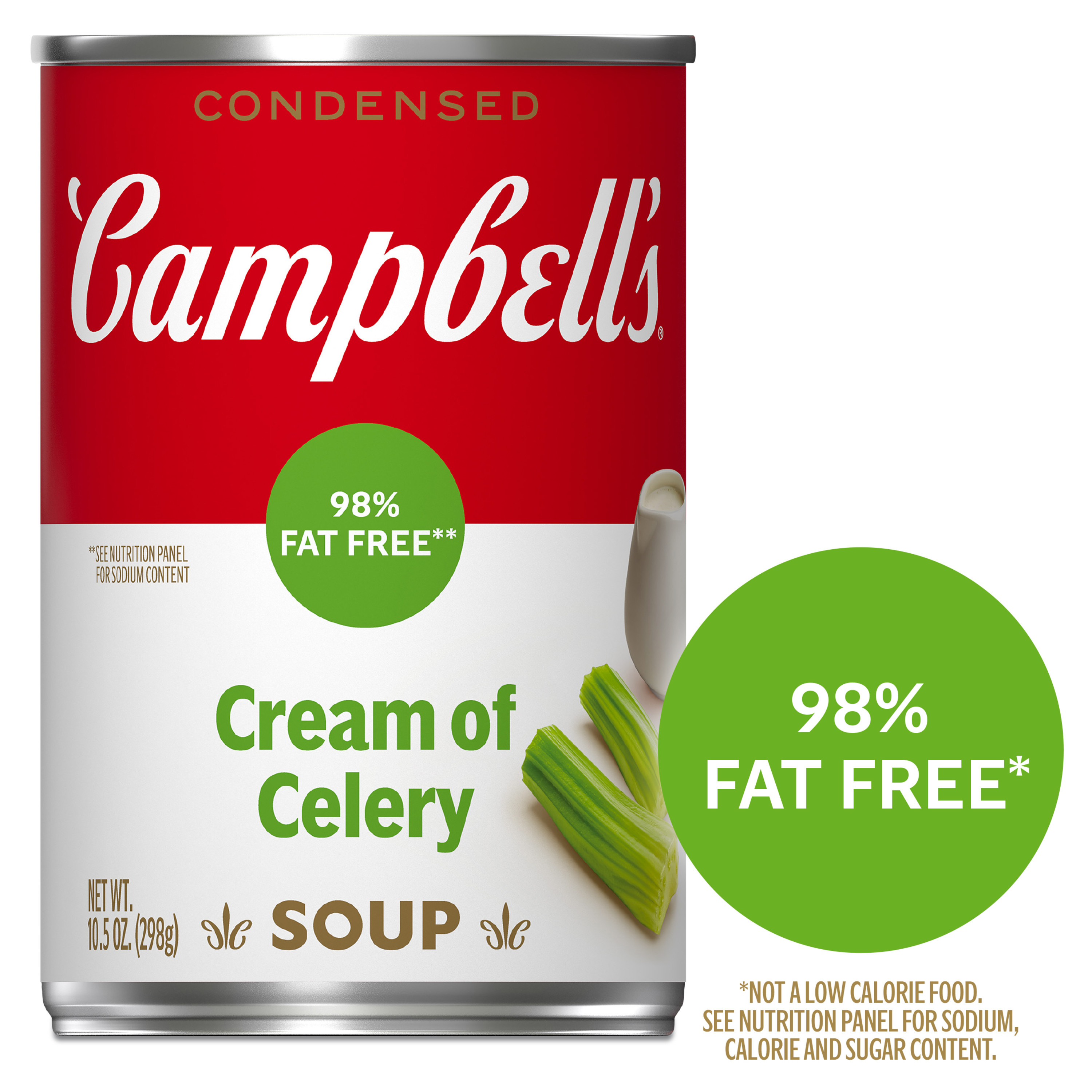 Campbell's Condensed Unsalted Cream of Chicken Soup, 10.5 oz Can