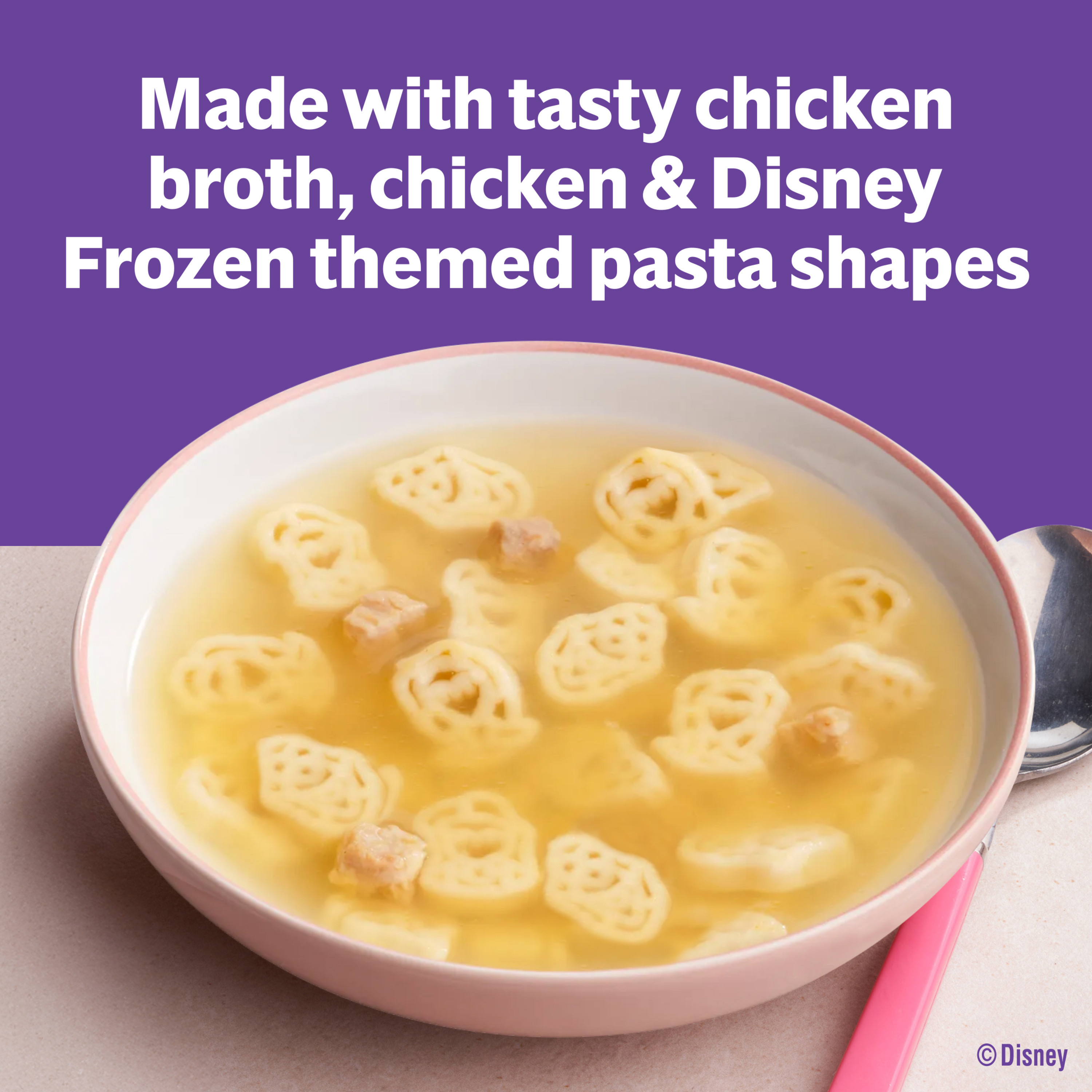Campbell's Condensed Kids Soup, Disney Frozen Souper Shapes Pasta