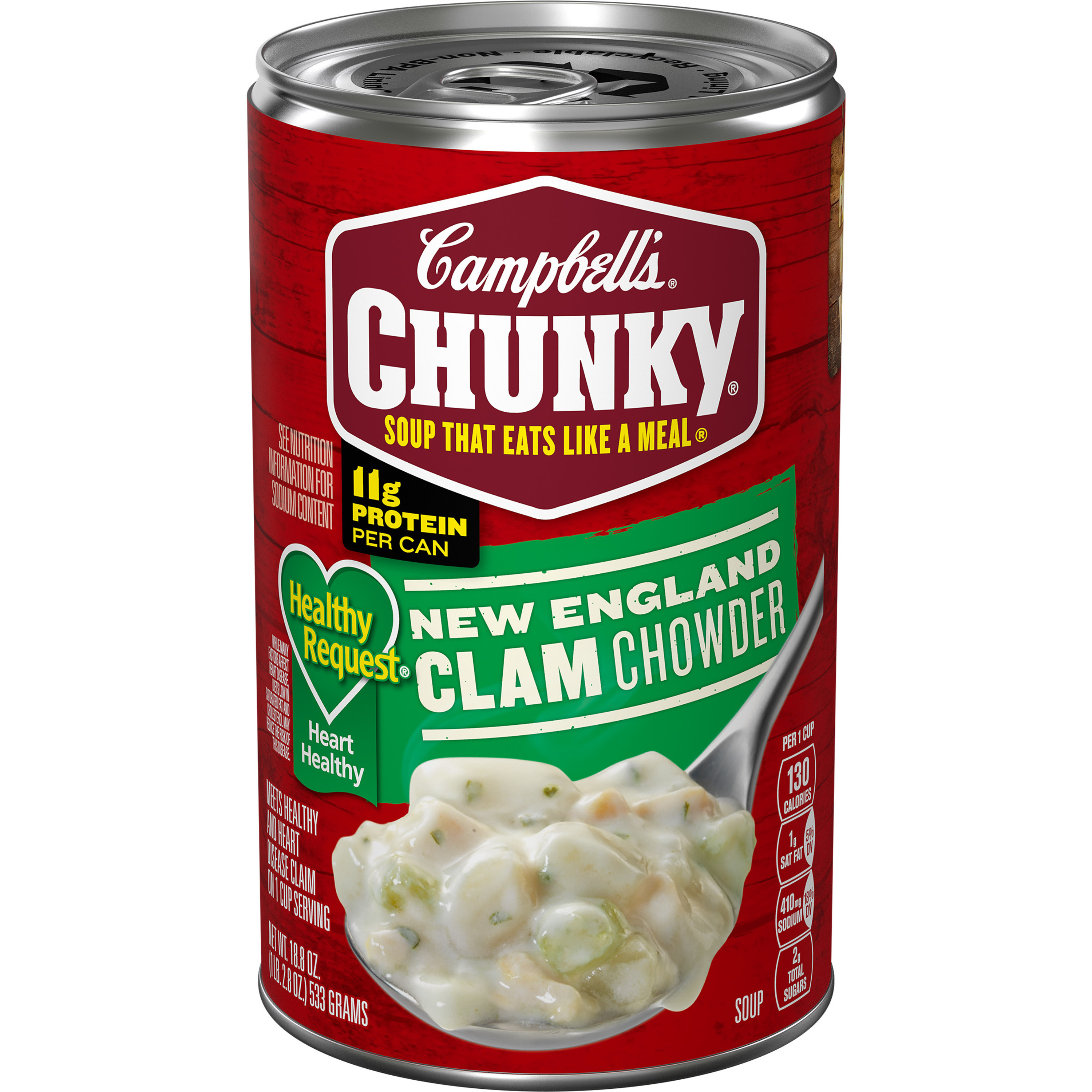 Campbell's Chunky Soup, Healthy Request New England Clam