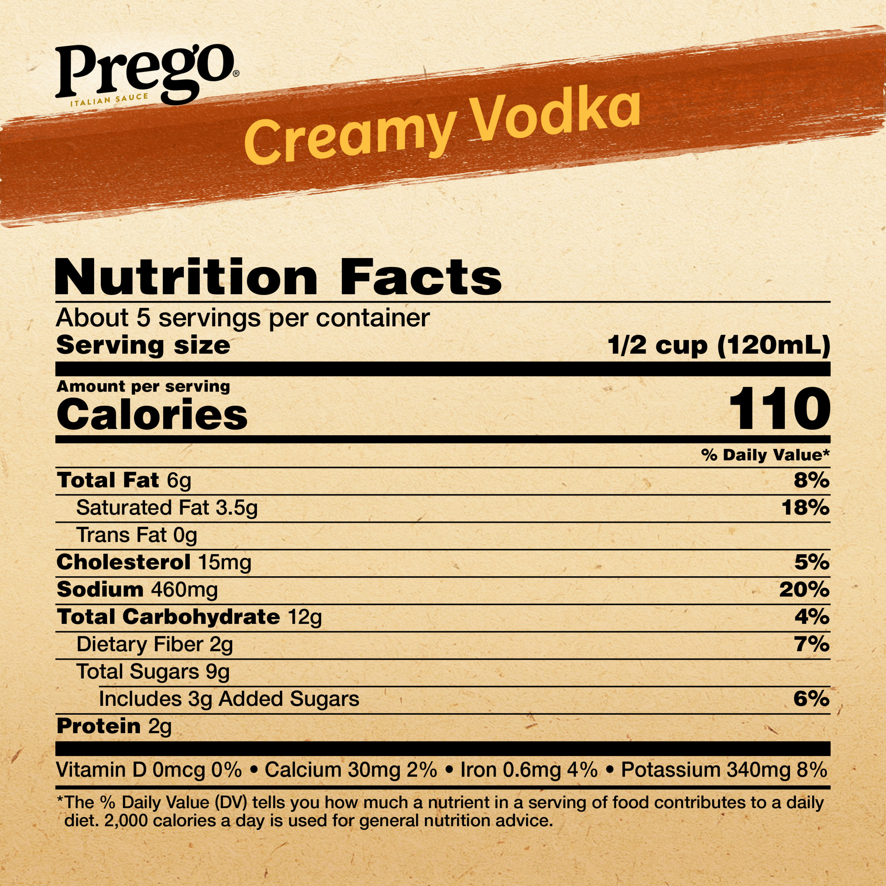 Prego Creamy Vodka Pasta Sauce, 24 oz Jar | Giant Eagle | Because