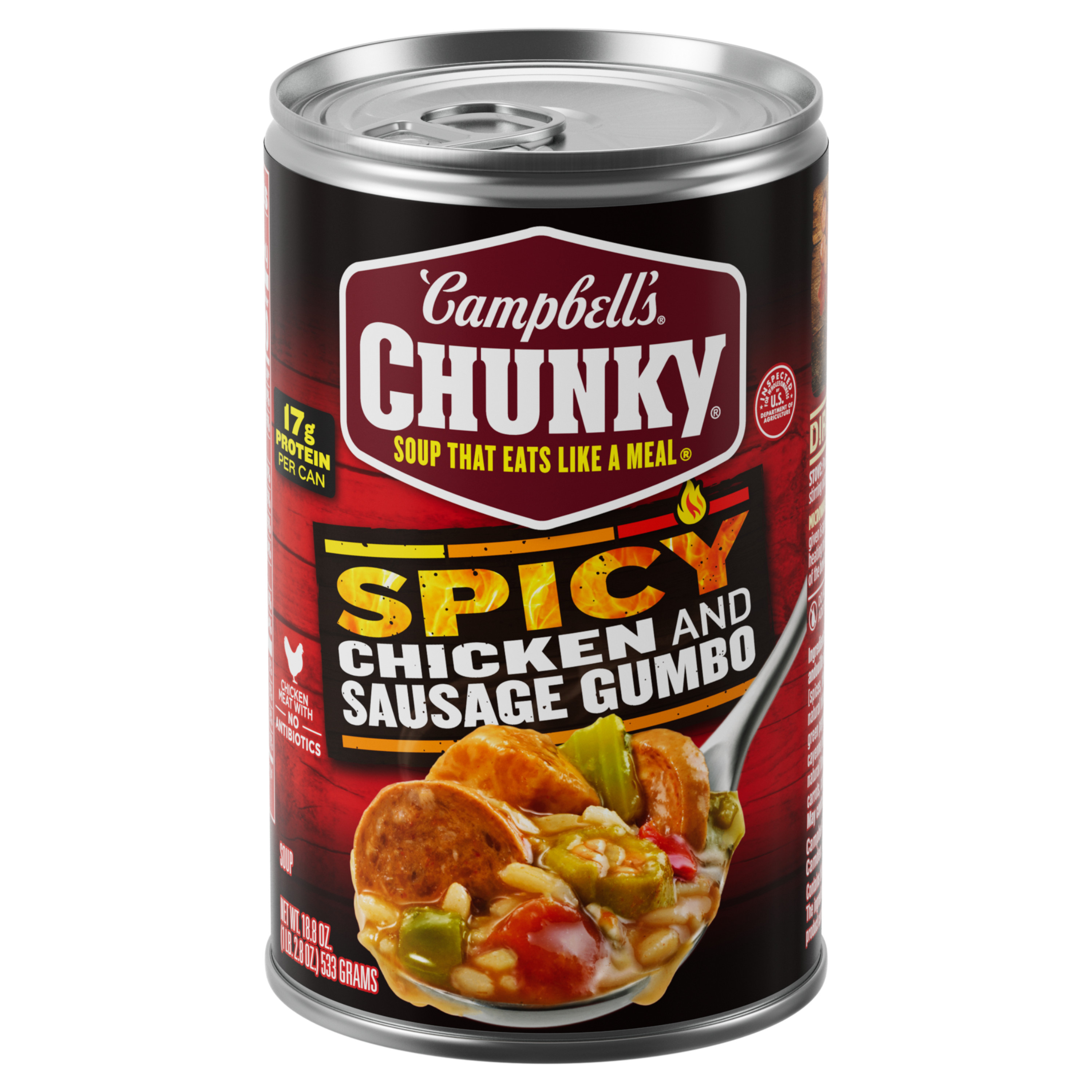 Progresso Hot Spicy Jambalaya with Sausage & Ham Soup | Giant