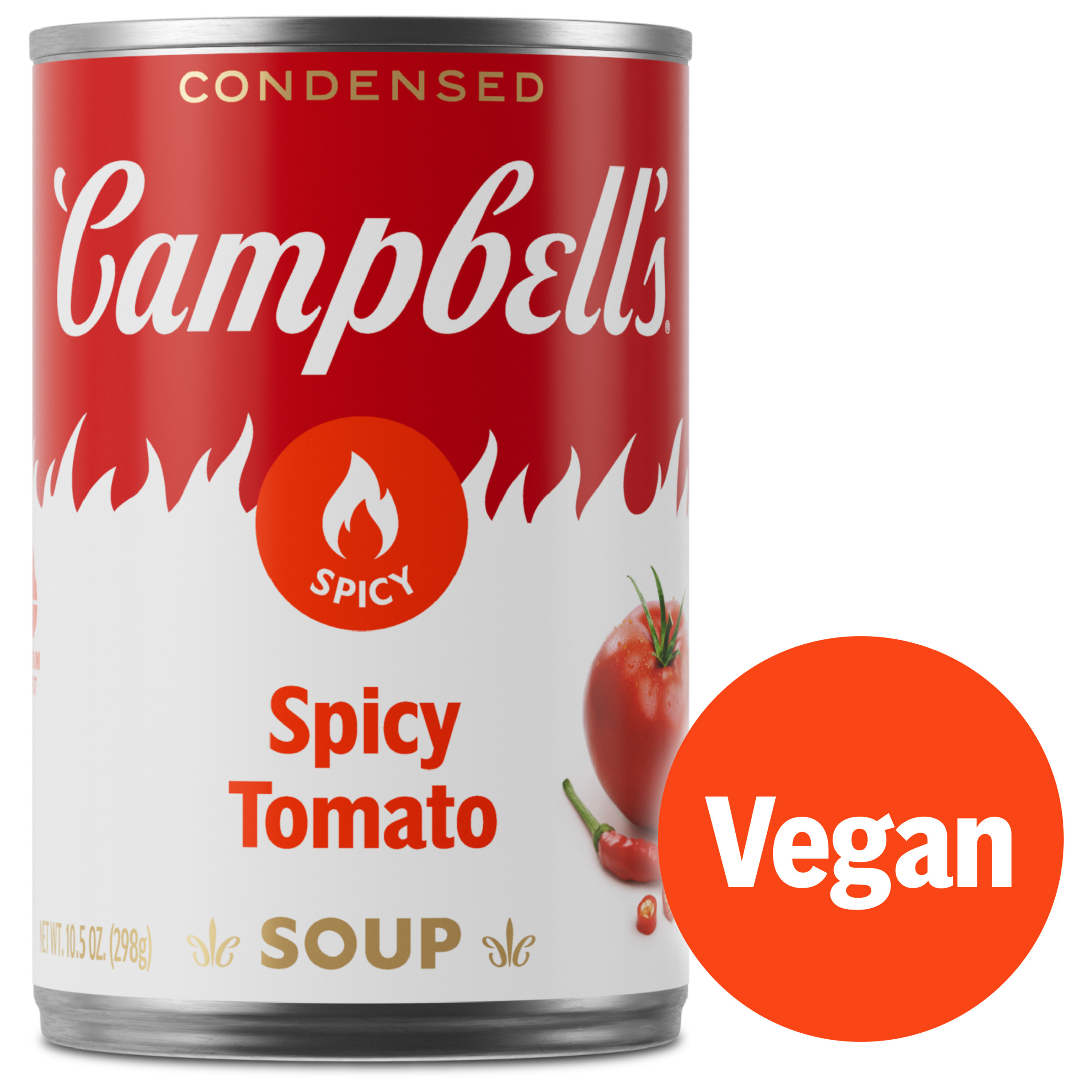 Campbell's Condensed Spicy Tomato Soup, 10.5 oz Can | Giant Eagle
