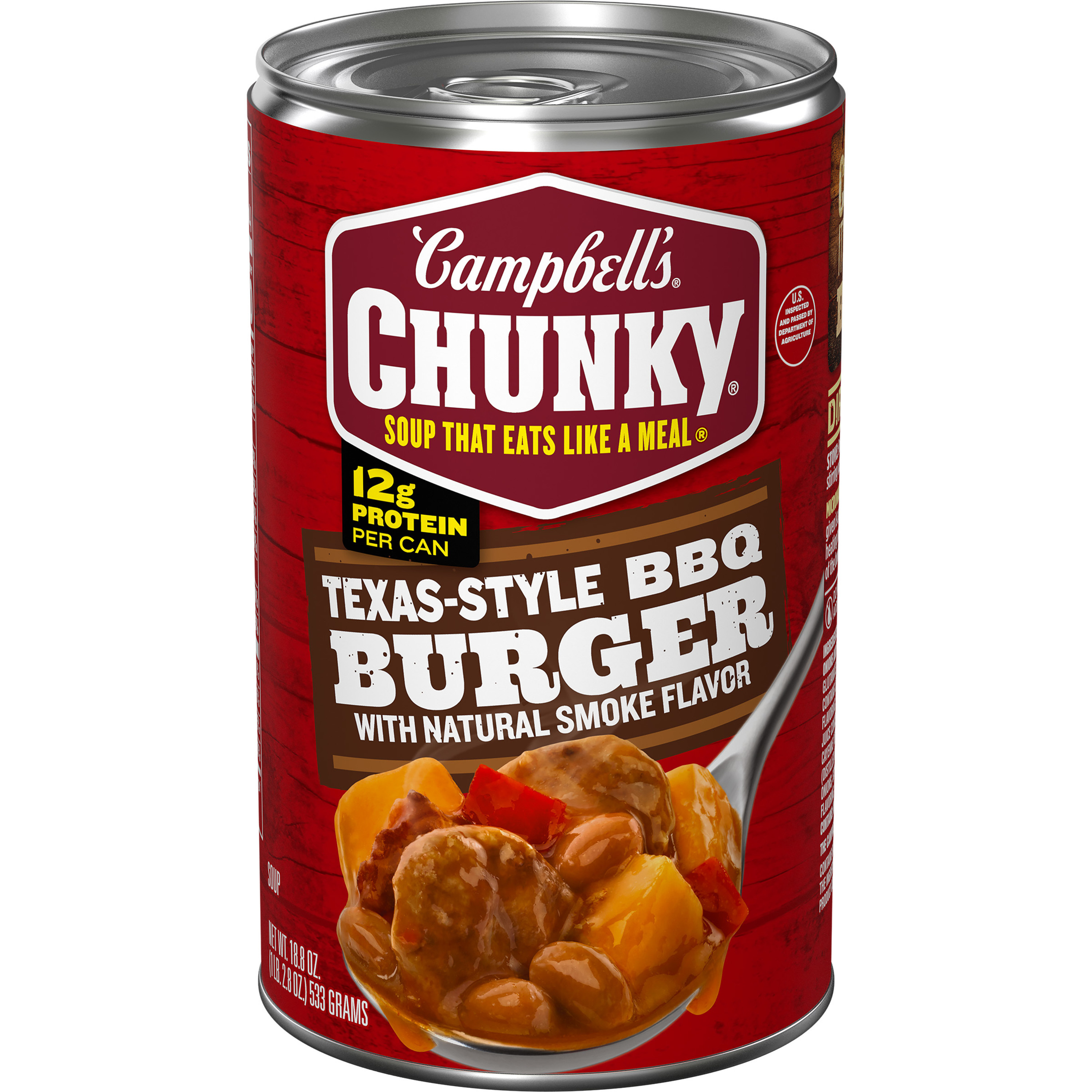Campbell's Chunky Cheesy Jalapeño Burger with Bacon Bits Soup