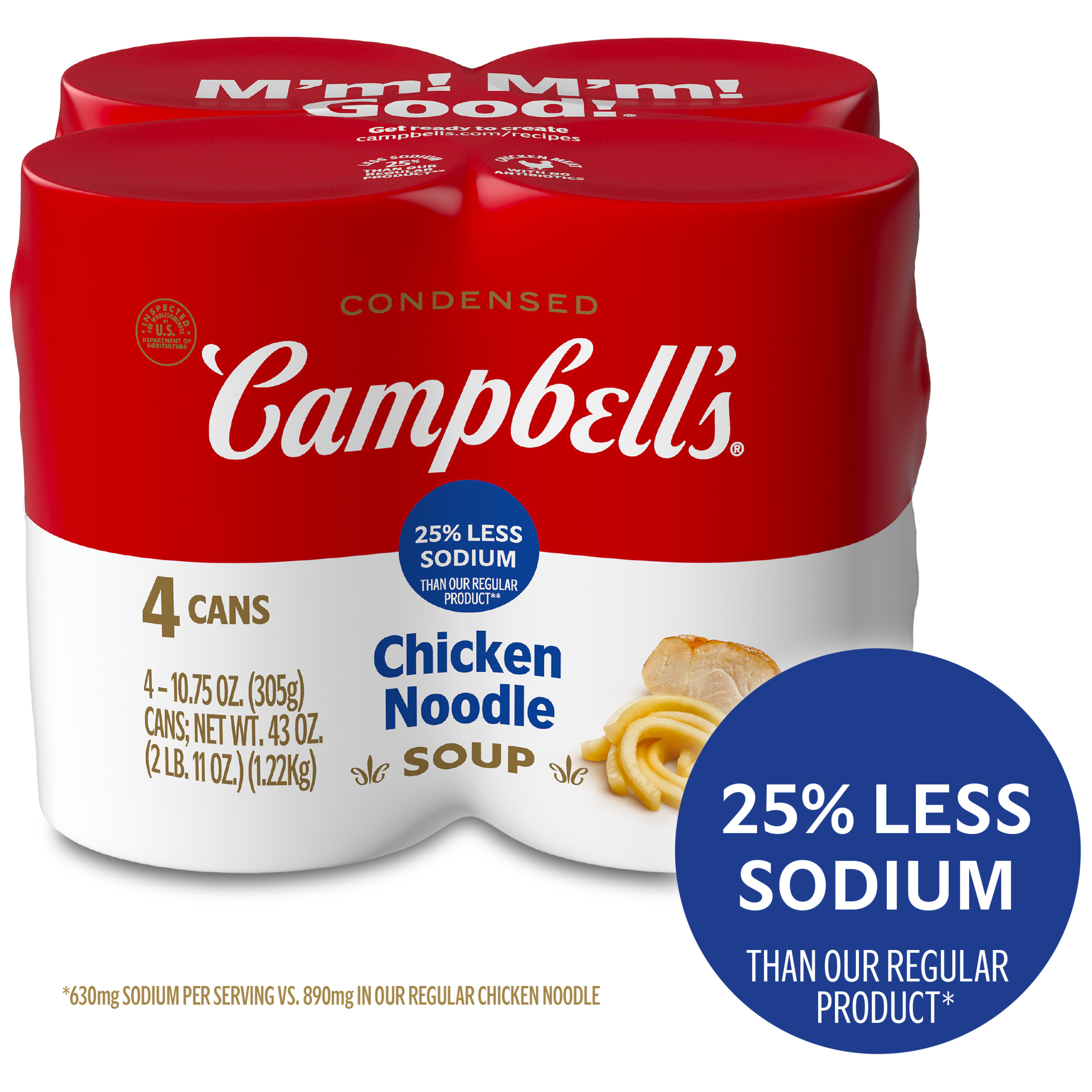 Campbell's Condensed Tomato Soup, 10.75 oz Can (4 Pack) | Giant