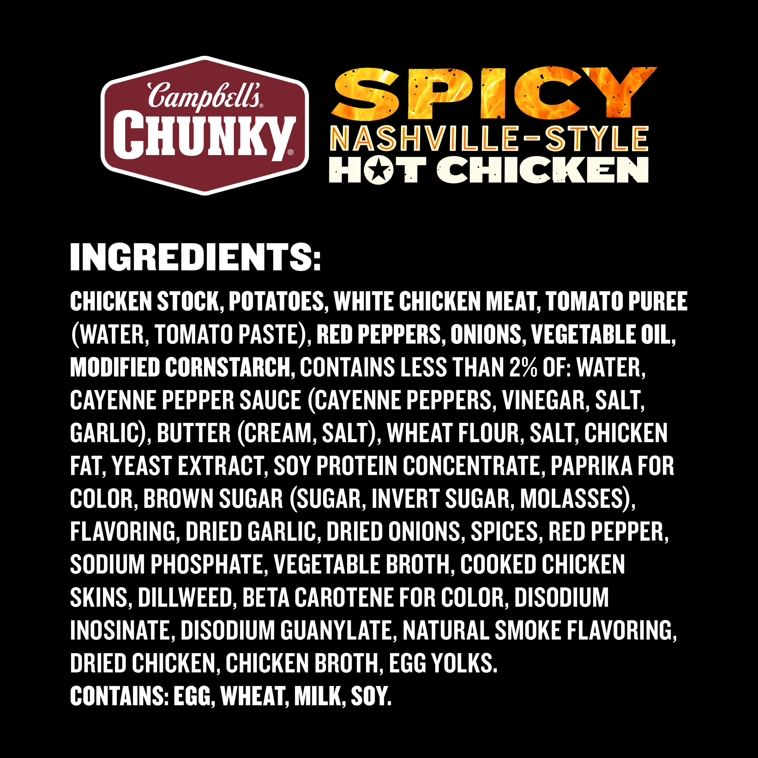 Campbell's Chunky Soup, Spicy Nashville-Style Hot Chicken Soup