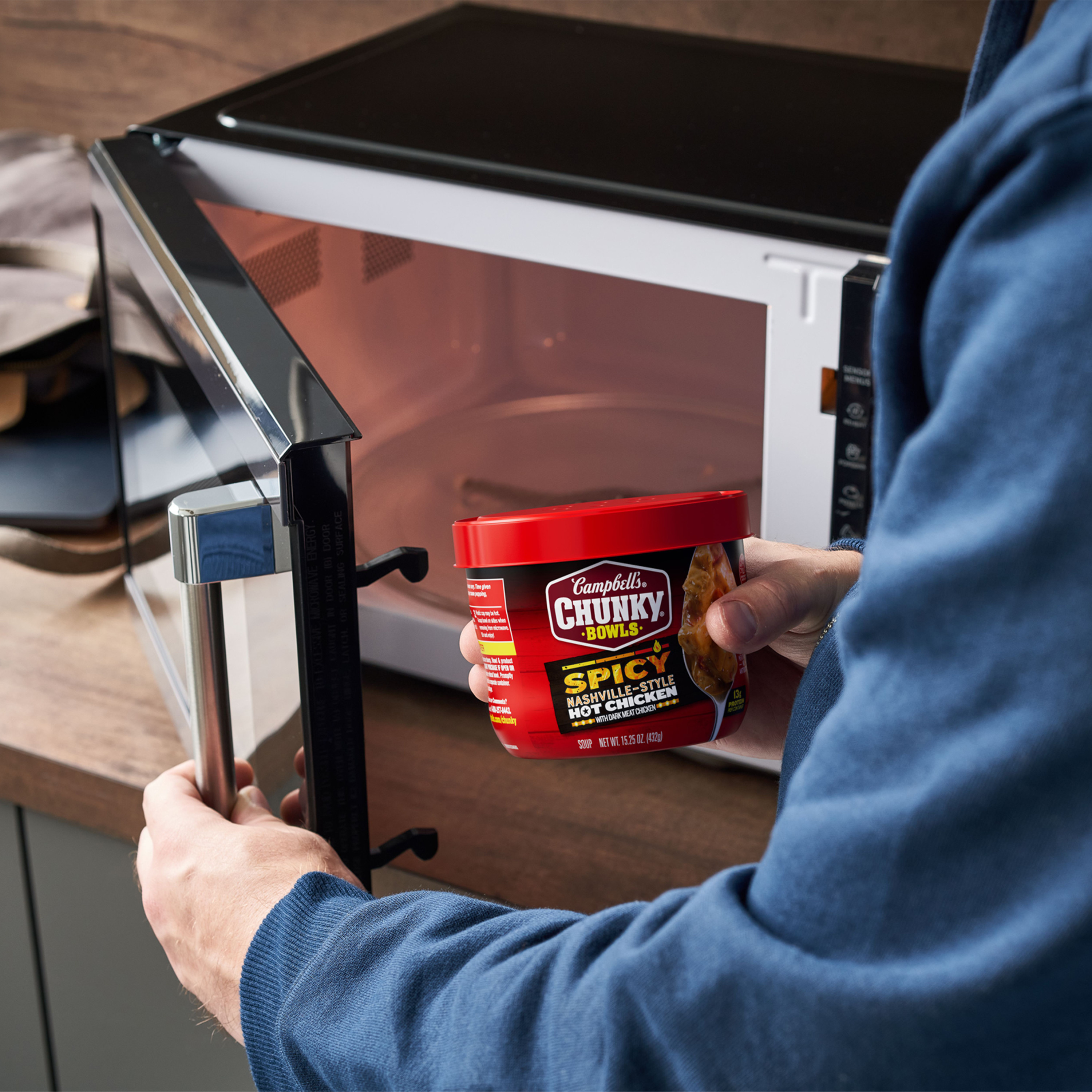 Campbell's Chunky Spicy Nashville-Style Hot Chicken Soup, 15.25 oz