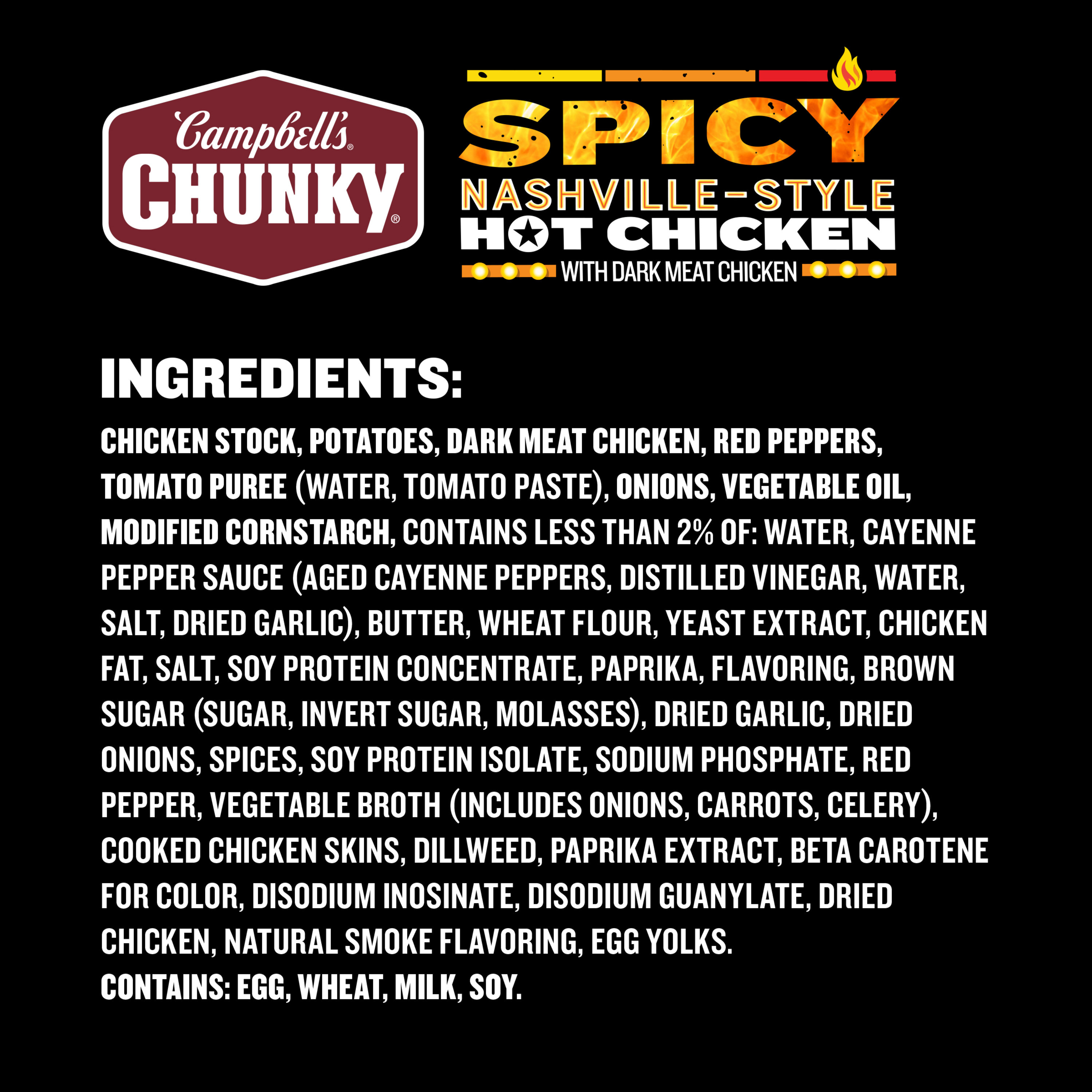 Campbell's Chunky Spicy Nashville-Style Hot Chicken Soup, 15.25 oz