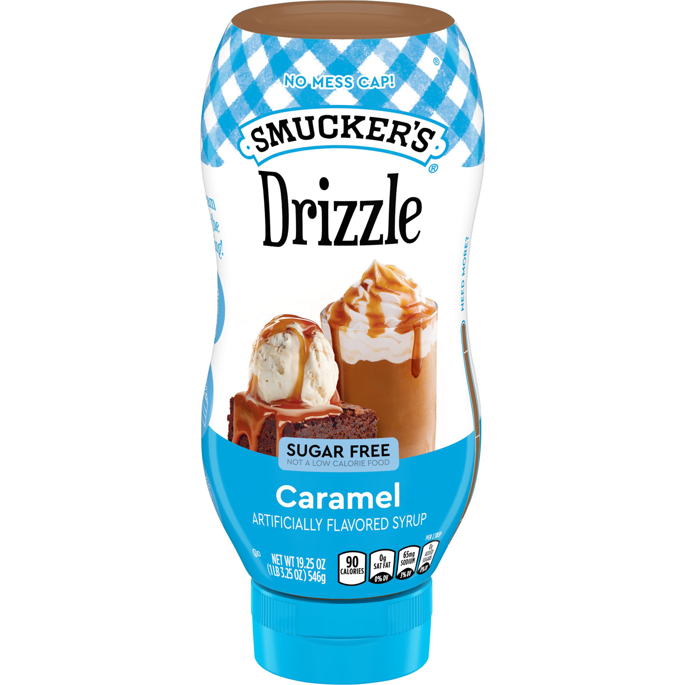 Smucker's Drizzle Sugar Free Caramel Artificially Flavored Syrup
