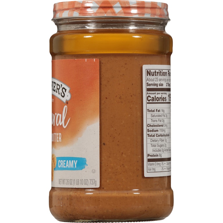 Smucker's Natural Creamy Peanut Butter, 26 Oz. Jar | Giant Eagle | Because It Matters | Grocery Store & Pharmacy Smucker's Natural Creamy Peanut Butter, 26 Oz. Jar | Giant Eagle | Because It Matters | Grocery Store & Pharmacy
