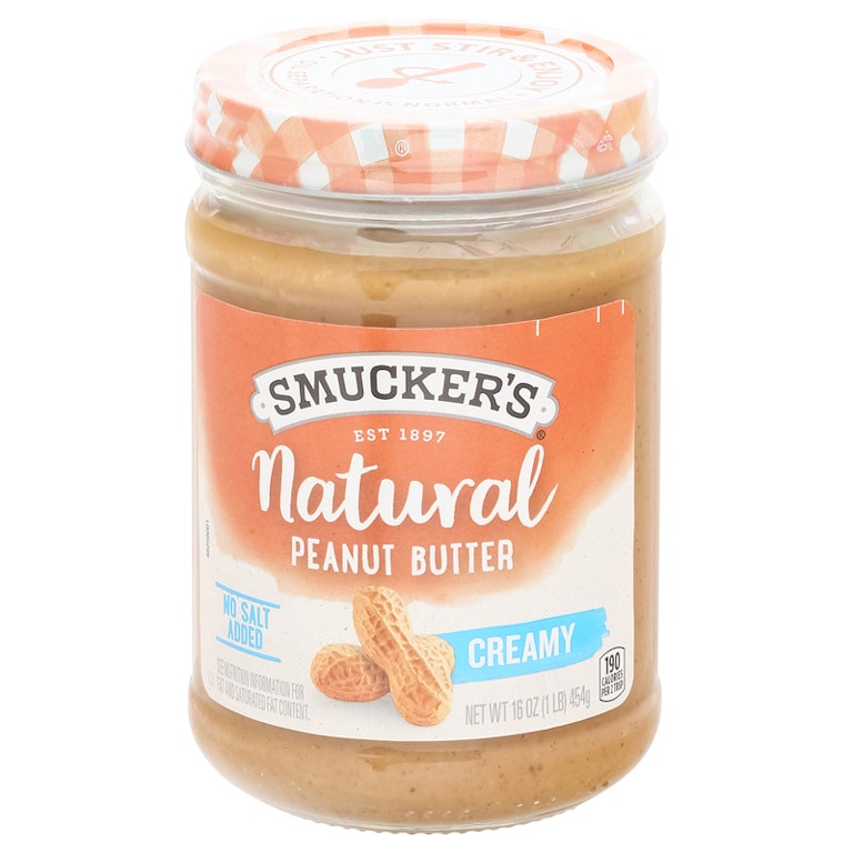 Smucker's Peanut Butter, No Salt Added, Natural, Creamy | Giant Eagle | Because It Matters | Grocery Store & Pharmacy Smucker's Peanut Butter, No Salt Added, Natural, Creamy | Giant Eagle | Because It Matters | Grocery Store & Pharmacy