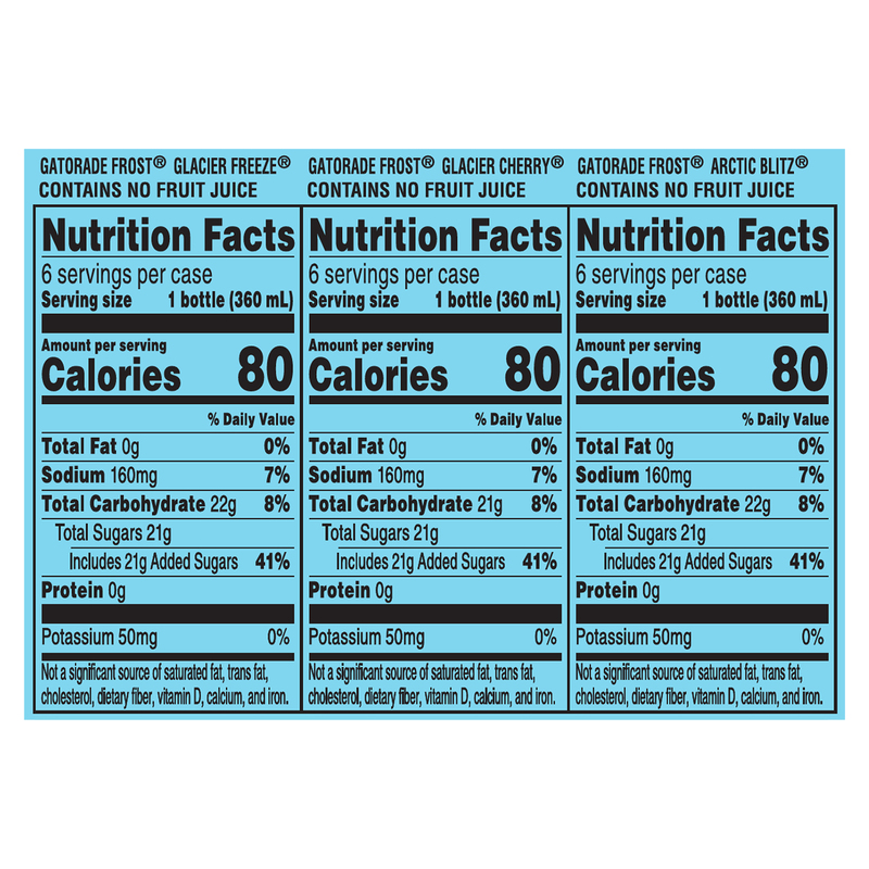 Gatorade Thirst Quencher, Glacier Freeze/Glacier Cherry/Arctic