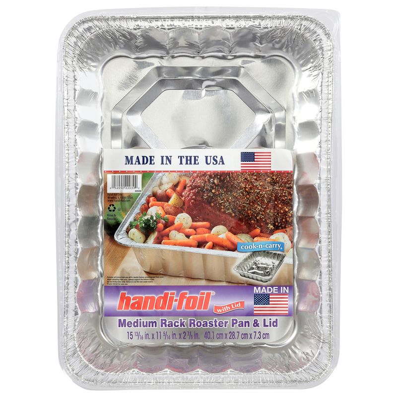 Handi-Foil Jumbo Meal Prep Pans with Board Lids | Giant Eagle