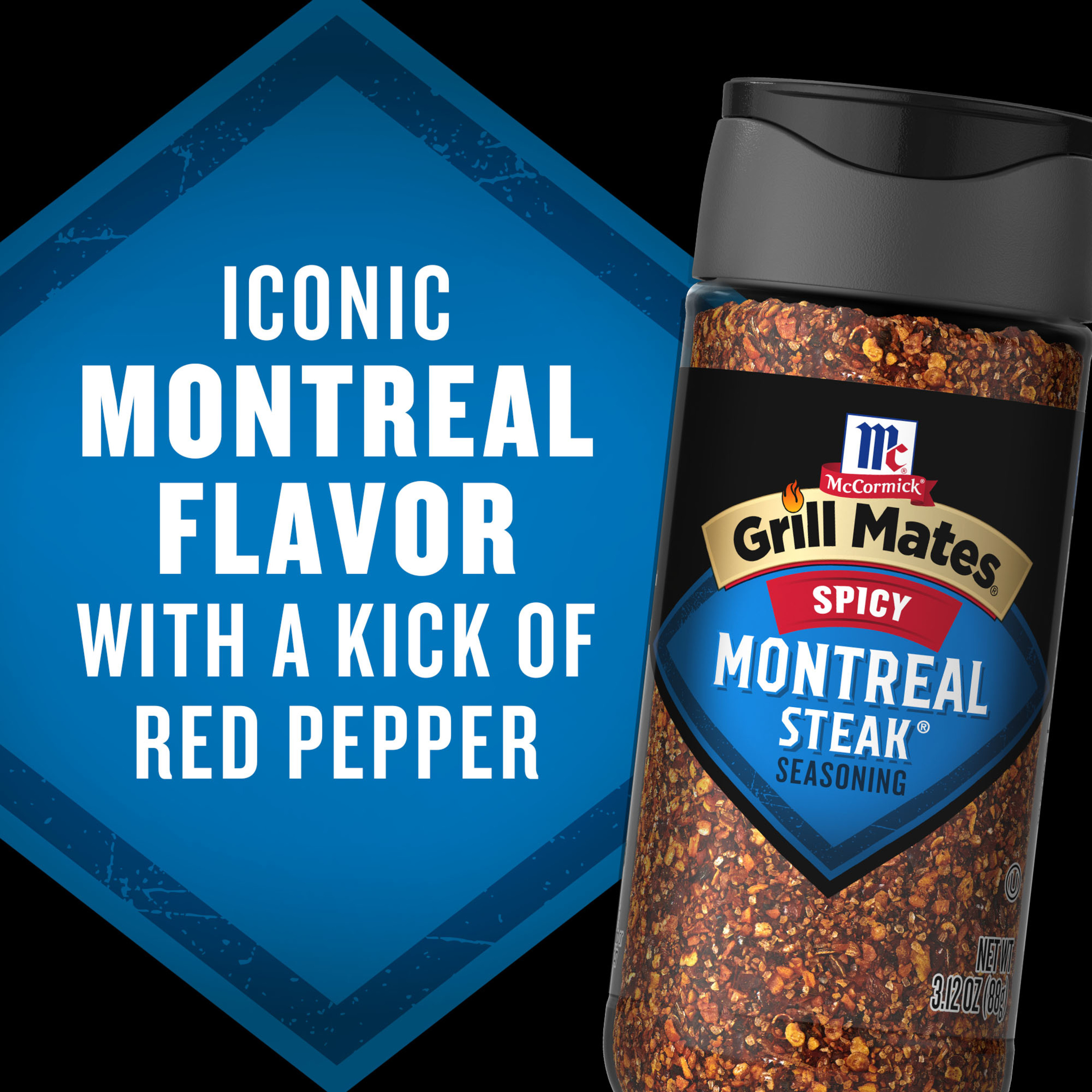 McCormick Grill Mates Spicy Montreal Steak Seasoning | Giant Eagle