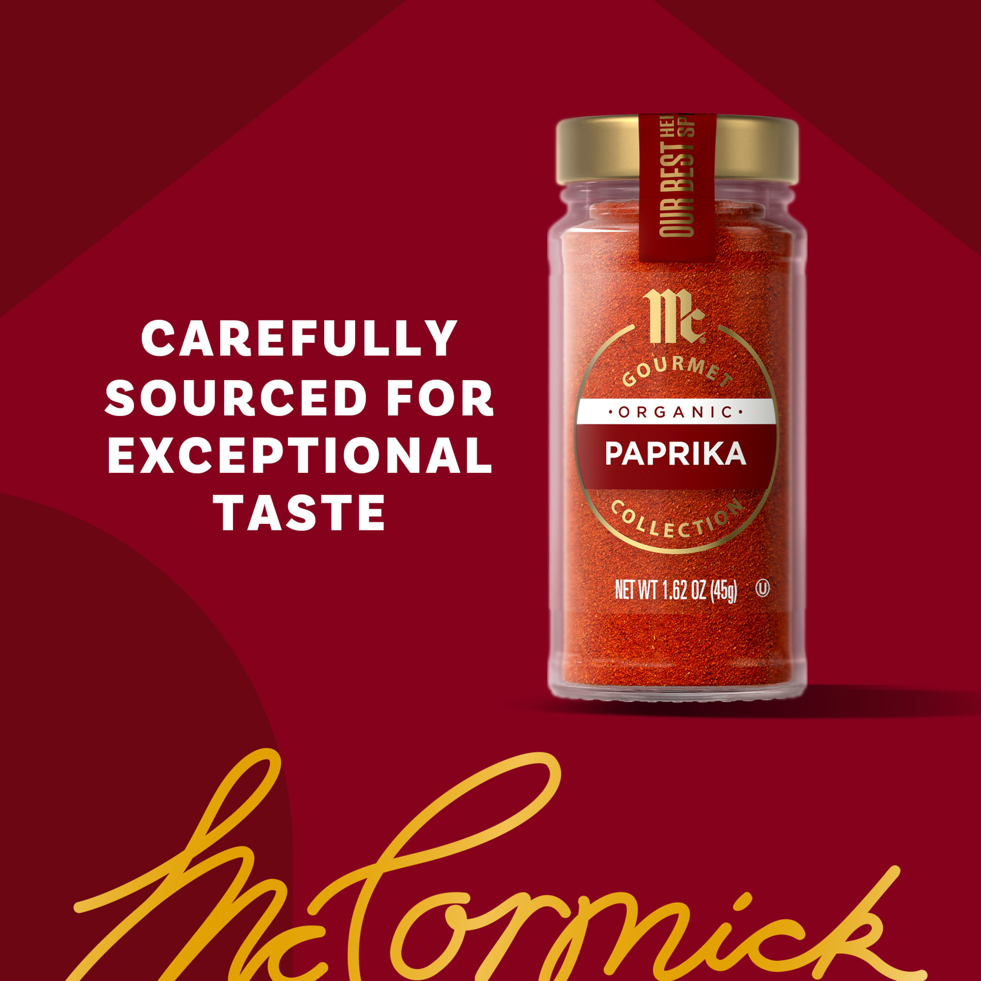 McCormick Gourmet Organic Paprika, 1.62 oz | Giant Eagle | Because