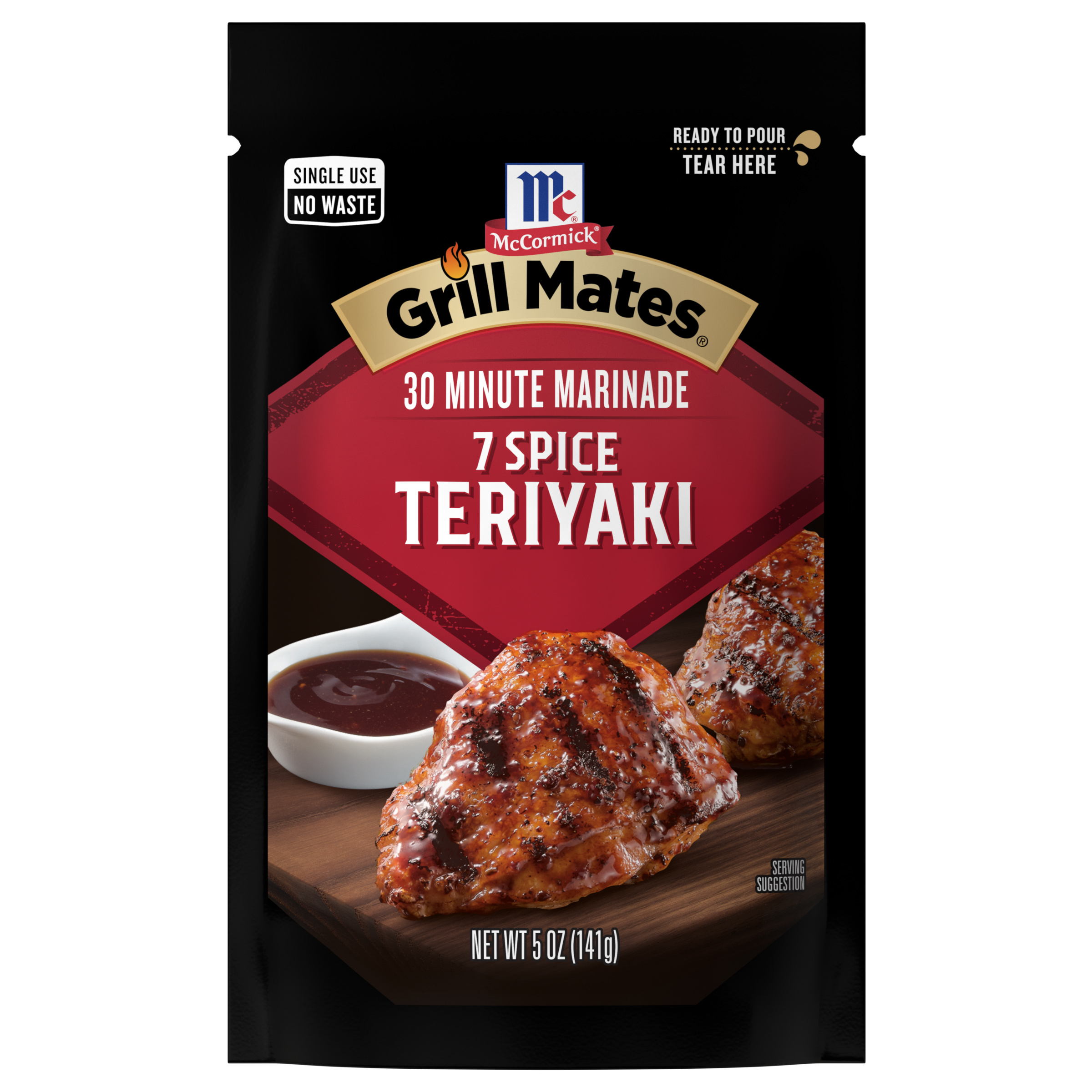 McCormick Grill Mates Spice Teriyaki Single Use Marinade Giant