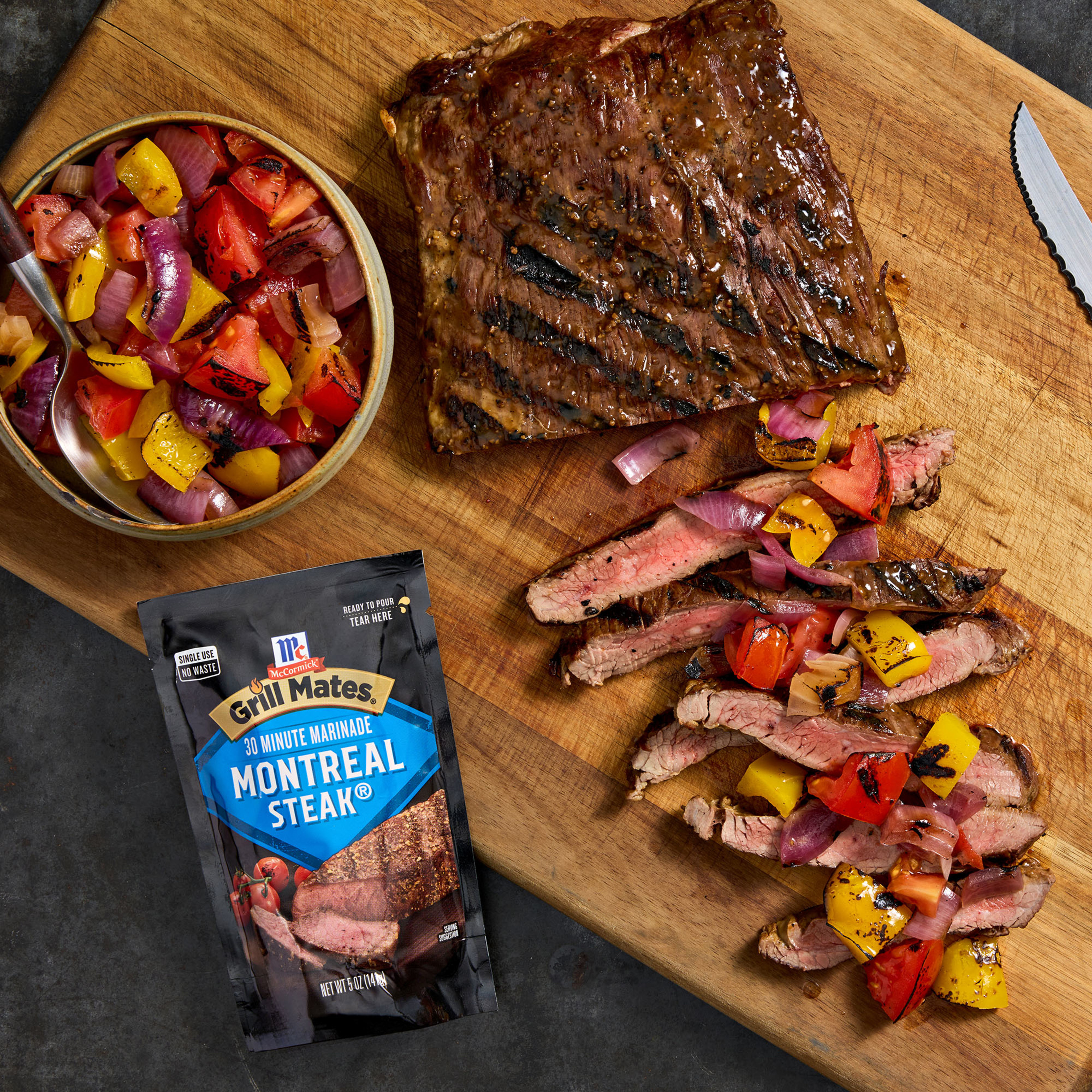 McCormick Grill Mates Montreal Steak Single Use Marinade | Giant