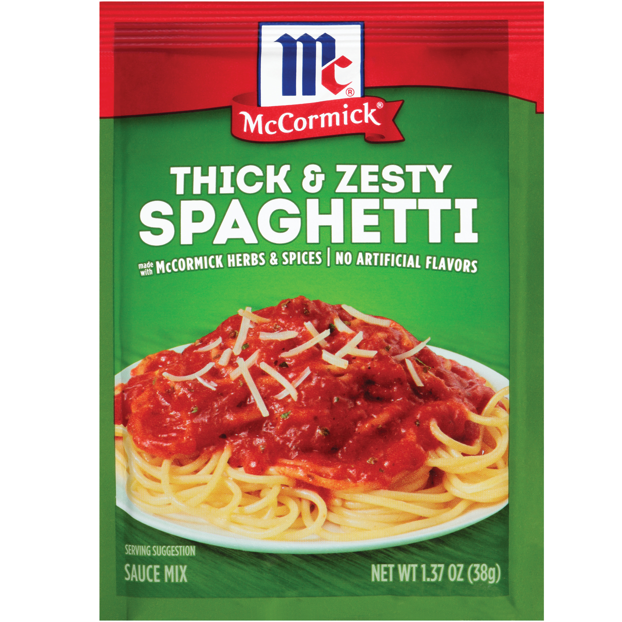 McCormick Thick And Zesty Spaghetti Sauce Seasoning Mix Giant
